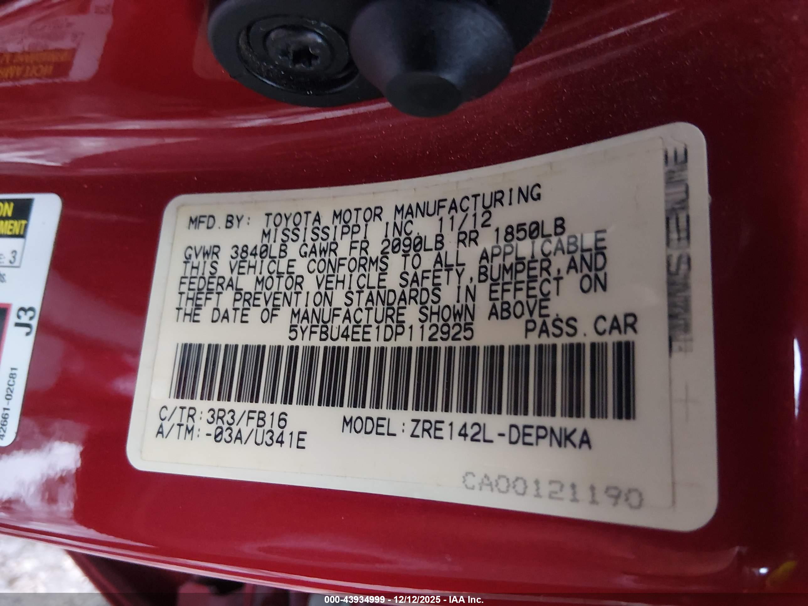 TOYOTA COROLLA image 9