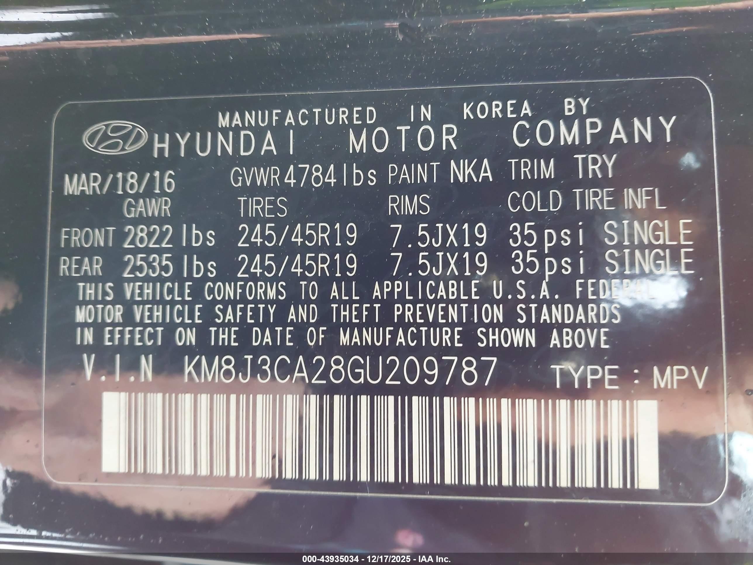 HYUNDAI TUCSON image 9