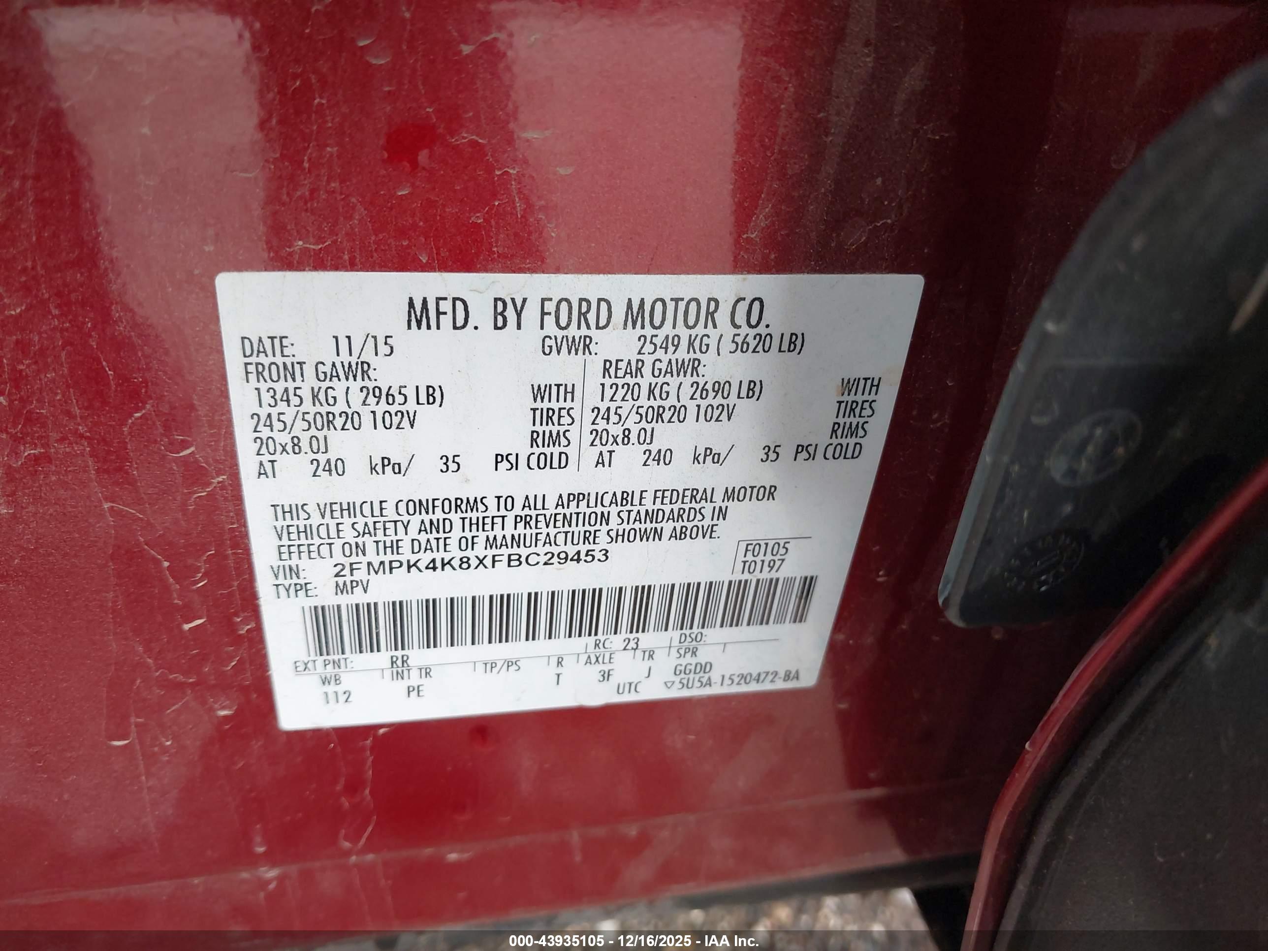 FORD EDGE image 9