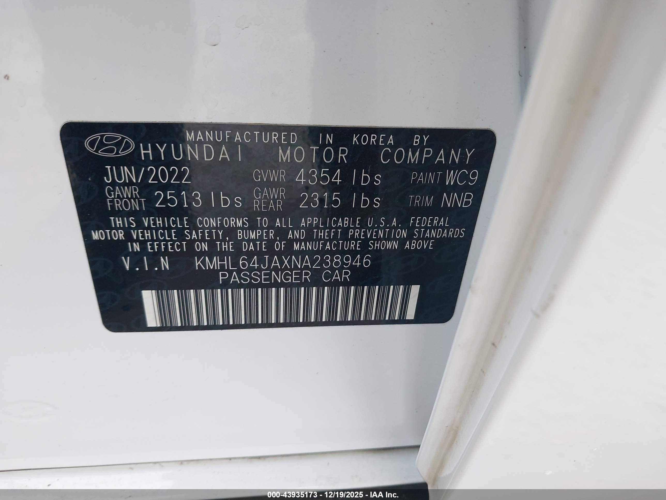 HYUNDAI SONATA image 9