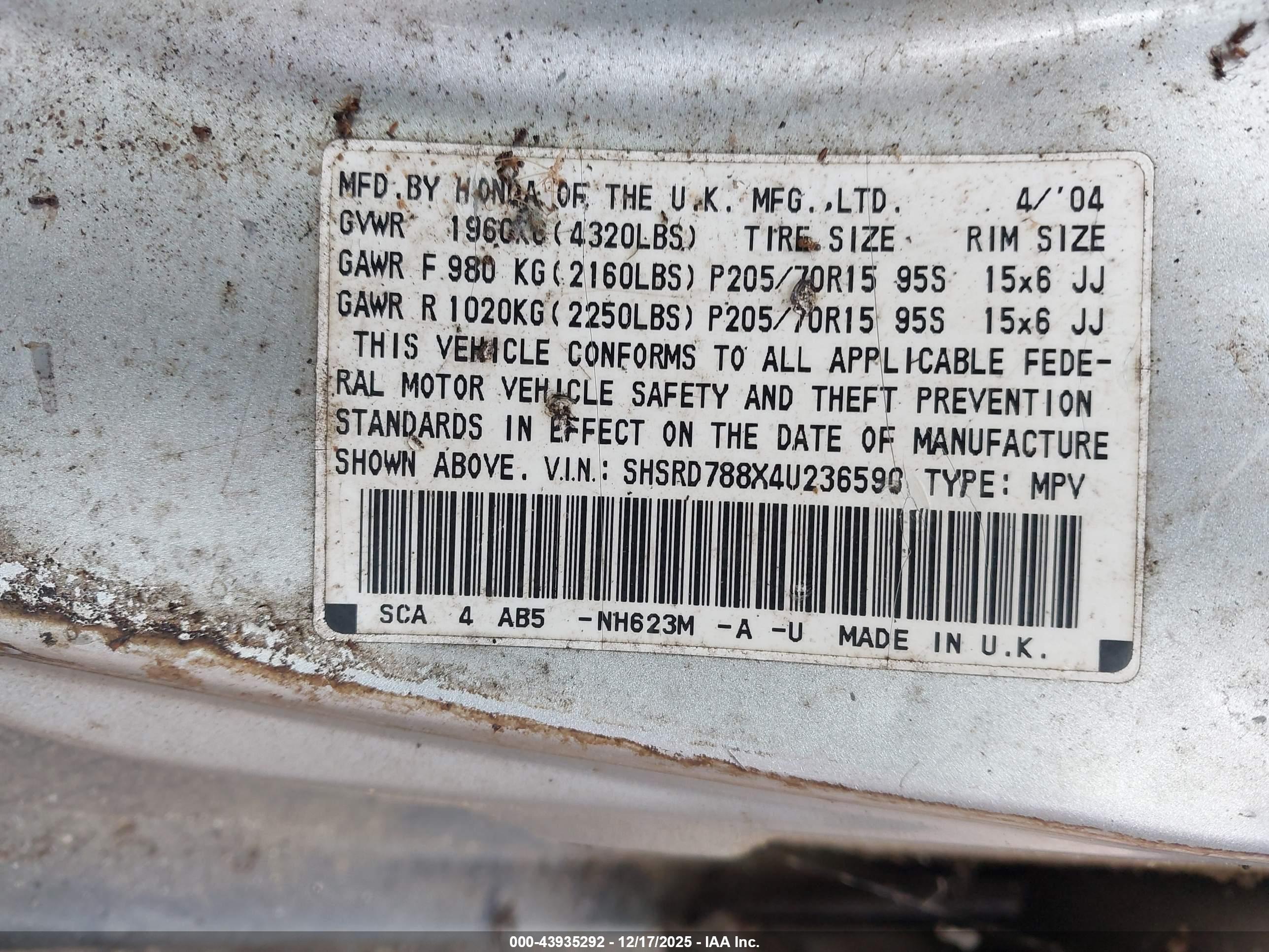 HONDA CR-V image 9