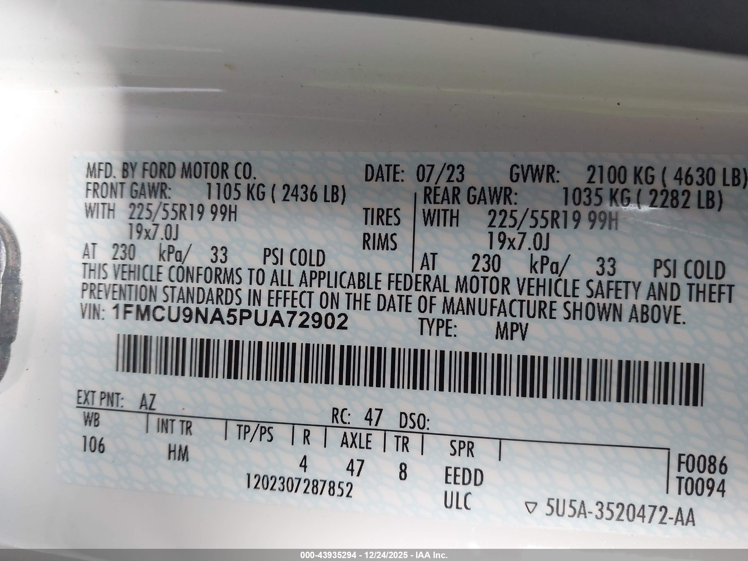 FORD ESCAPE image 9