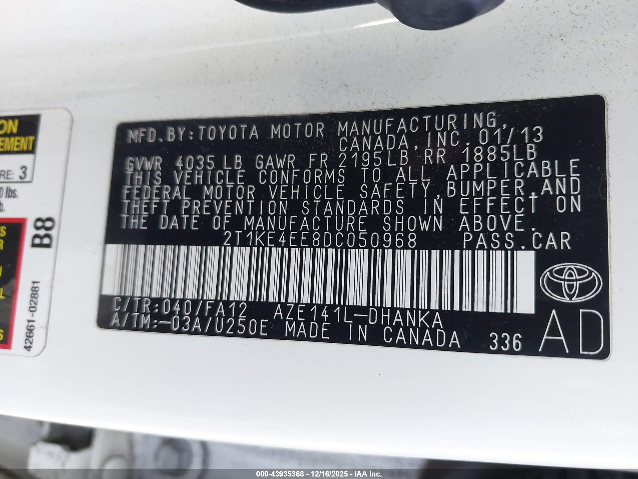 TOYOTA MATRIX image 9