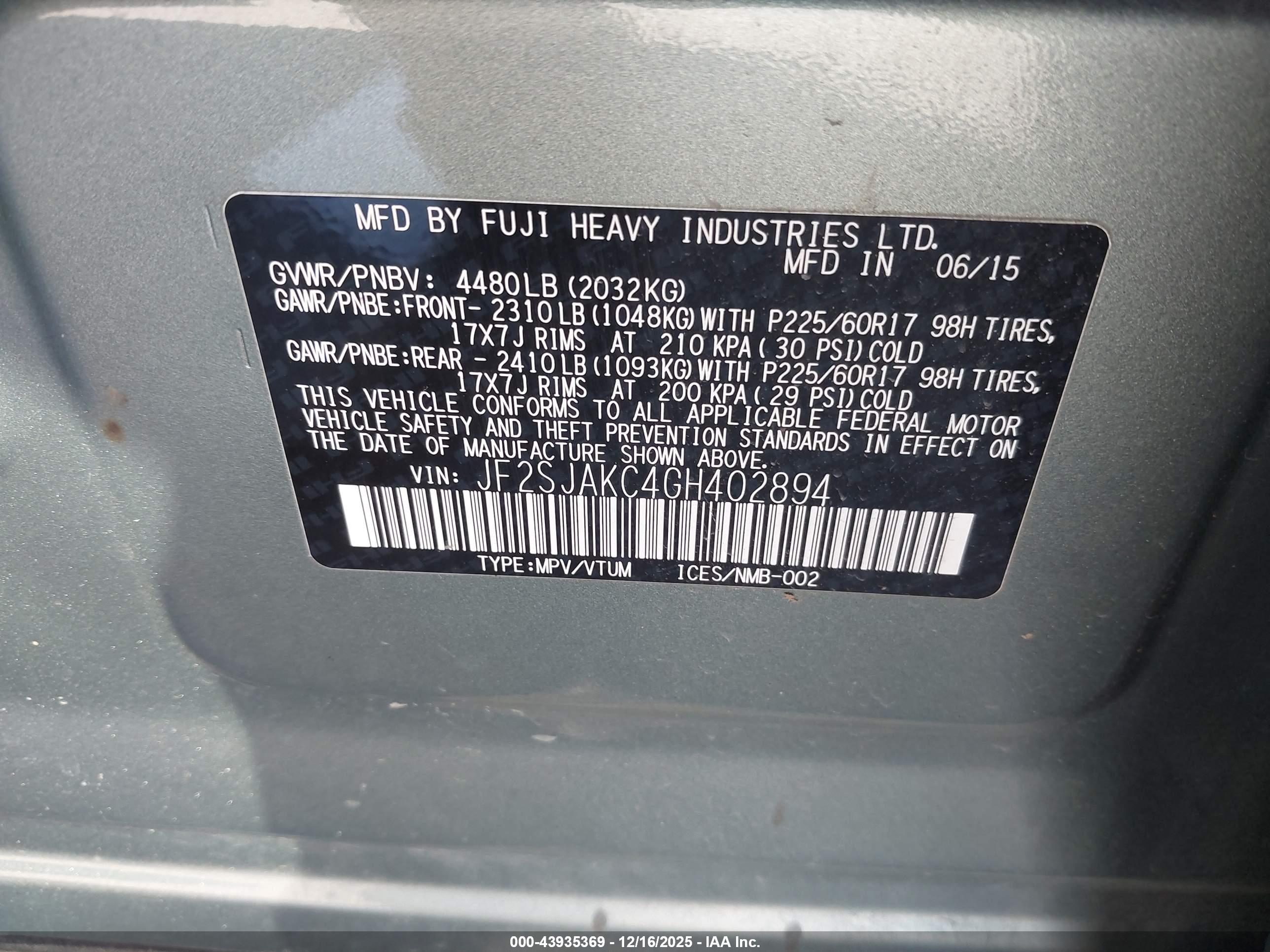 SUBARU FORESTER image 9