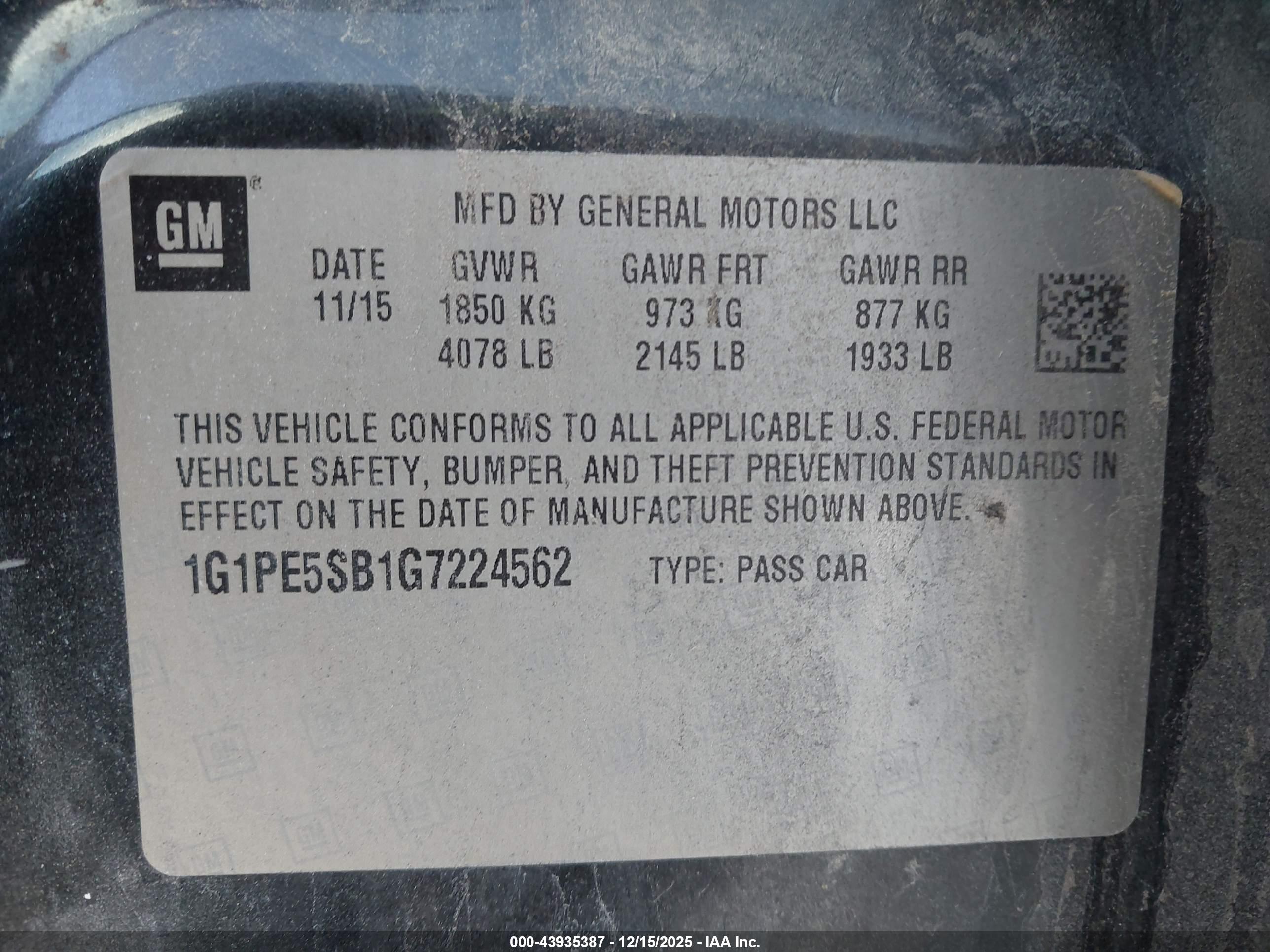 CHEVROLET CRUZE image 9
