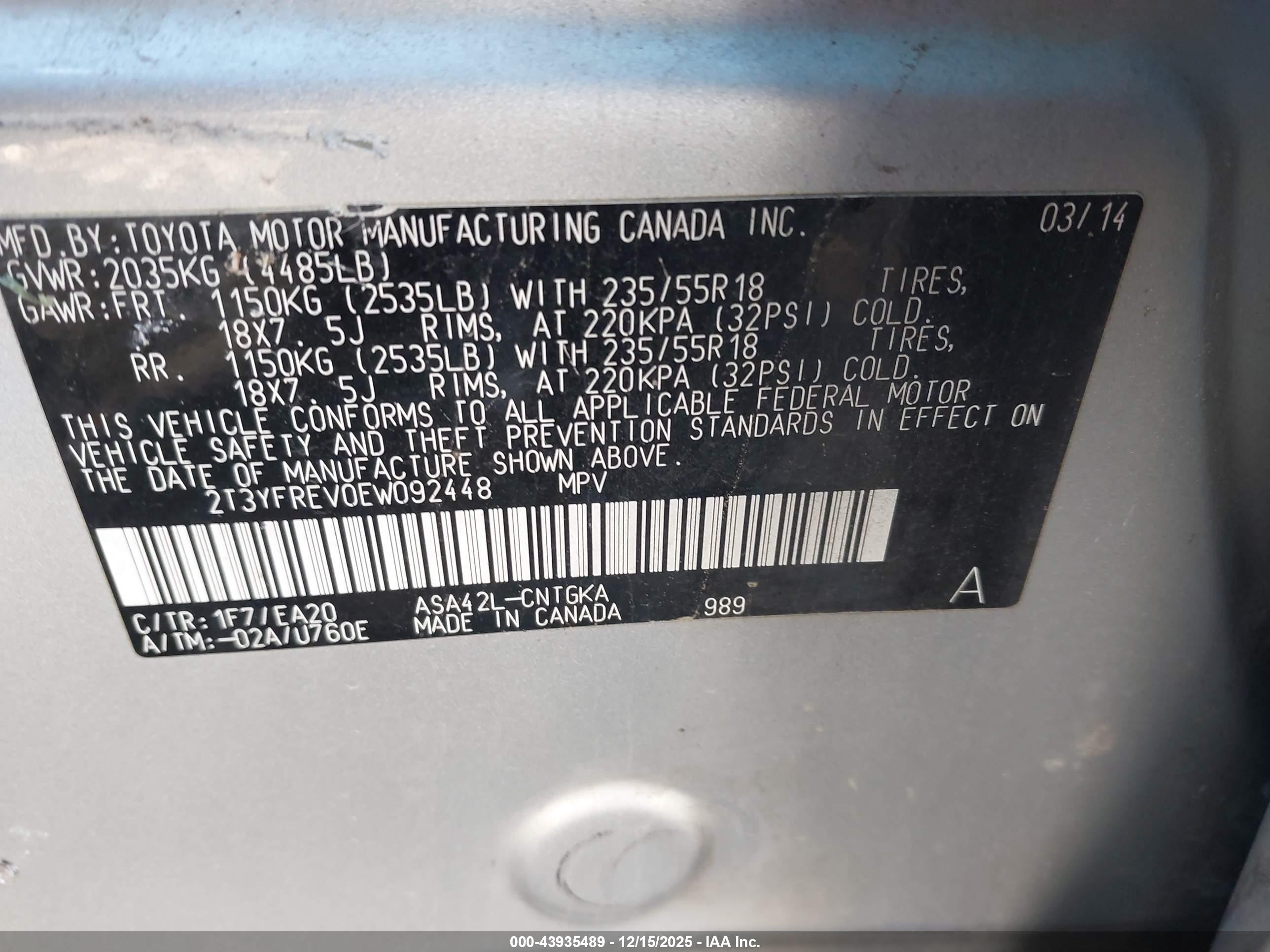 TOYOTA RAV4 image 9