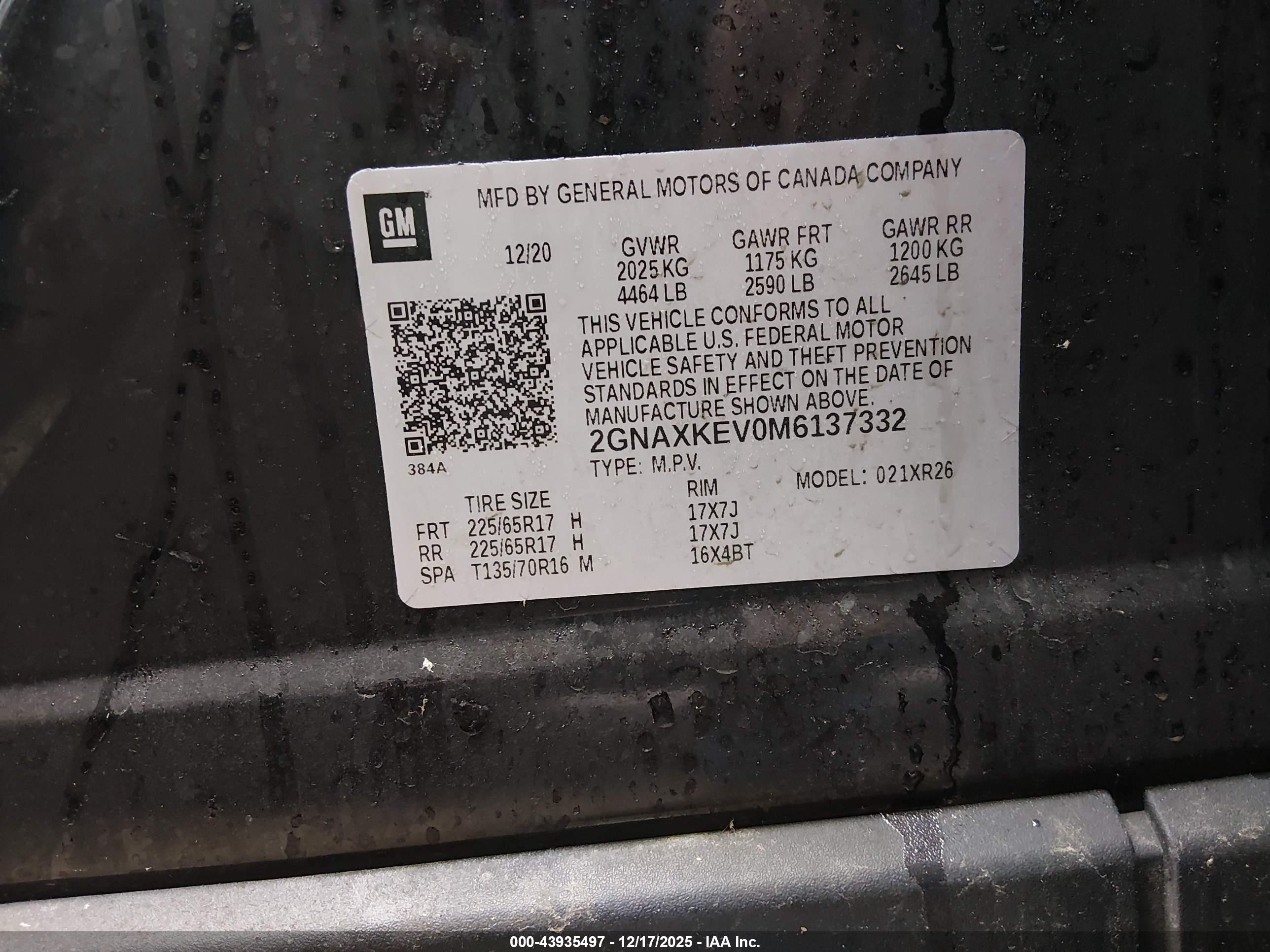 CHEVROLET EQUINOX image 9