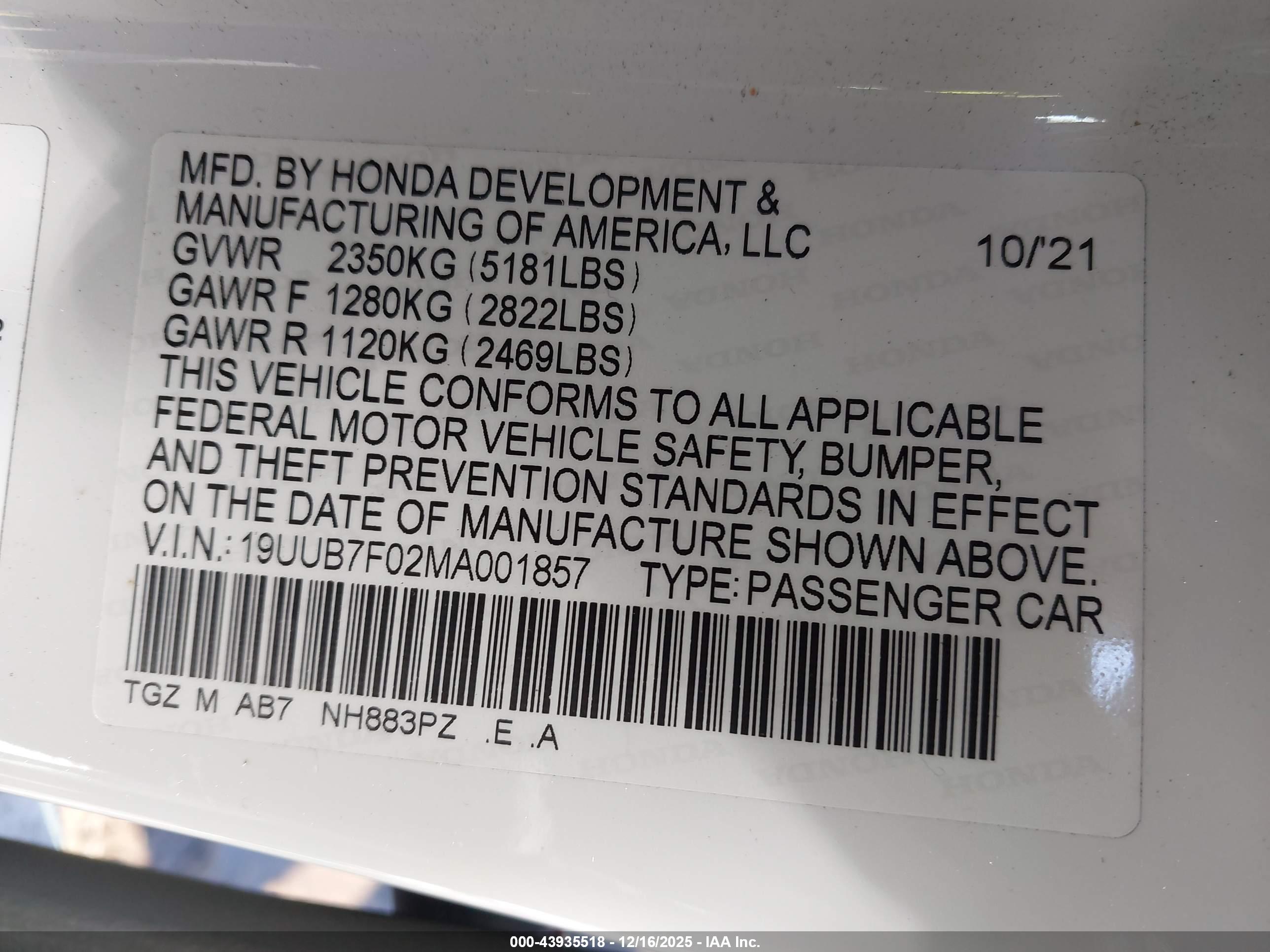 ACURA TLX image 9