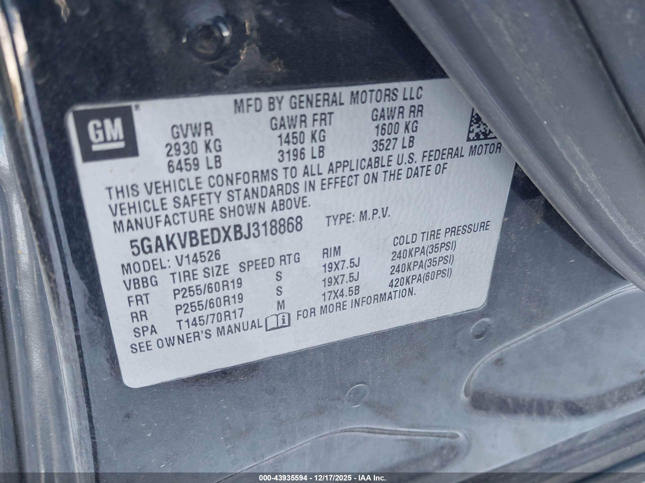 BUICK ENCLAVE image 9