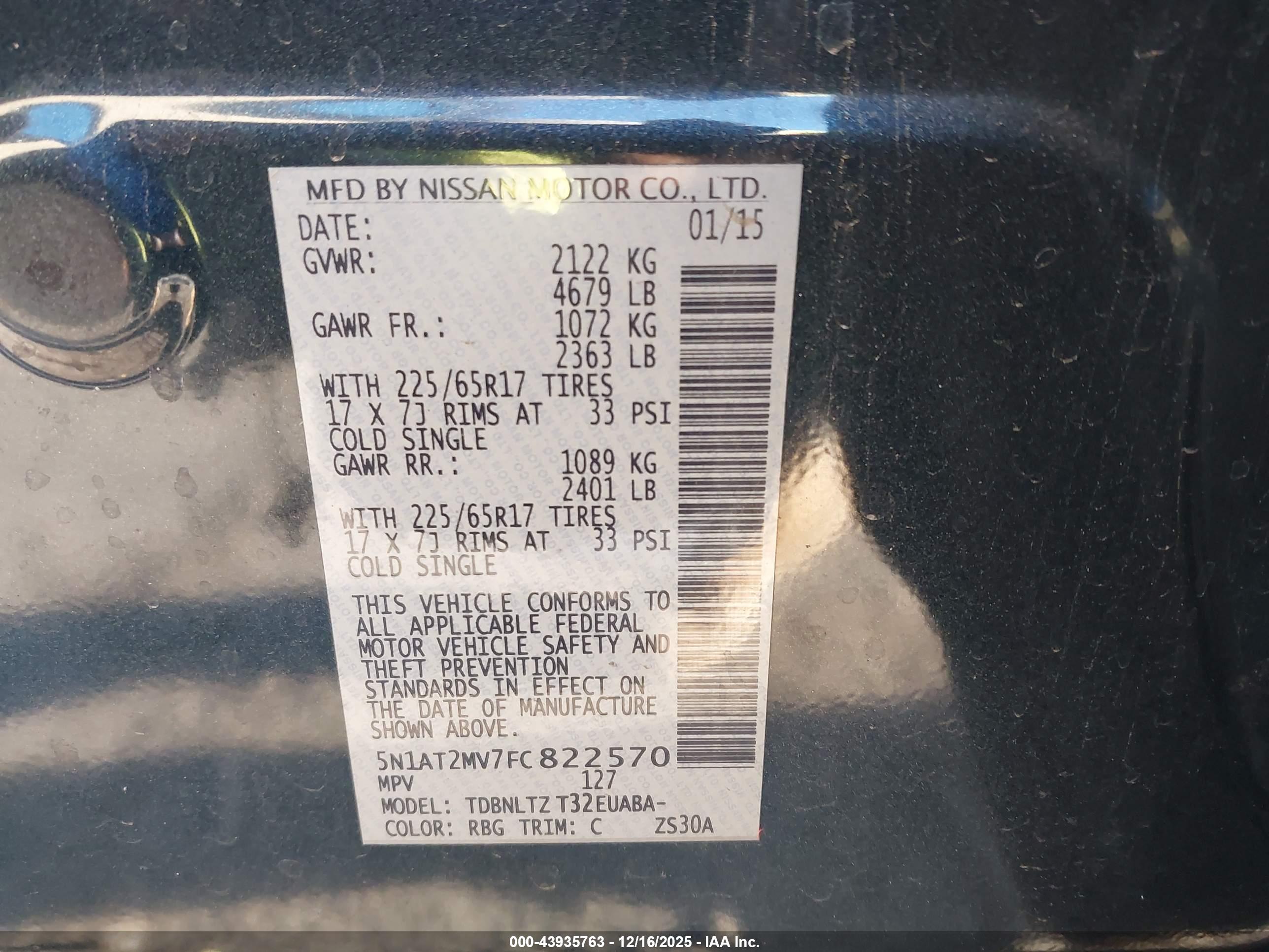 NISSAN ROGUE image 9