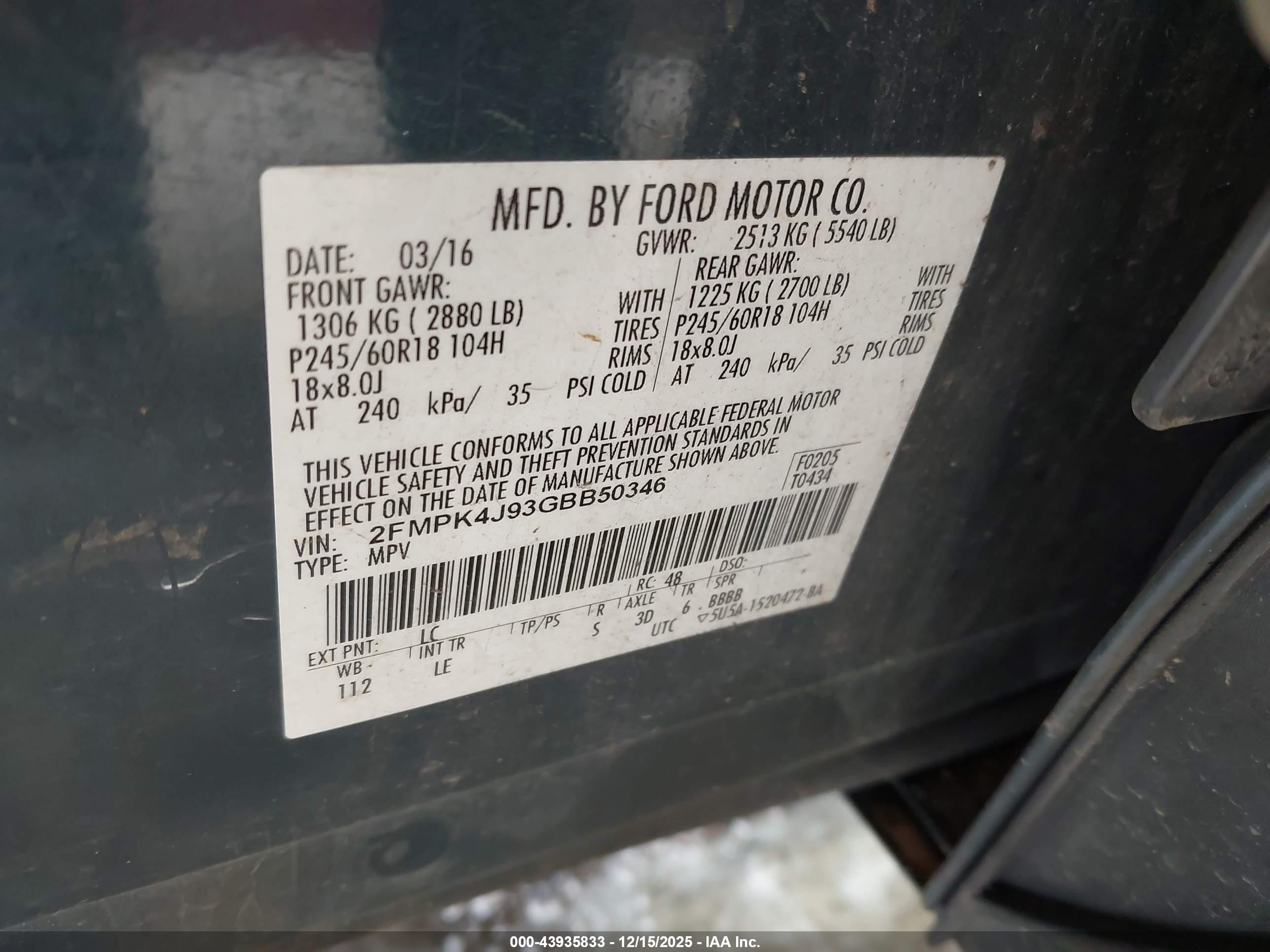 FORD EDGE image 9