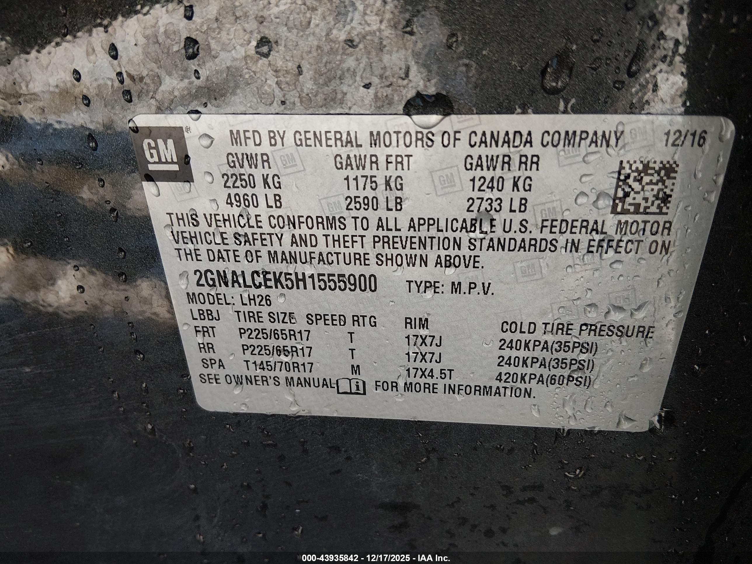 CHEVROLET EQUINOX image 9