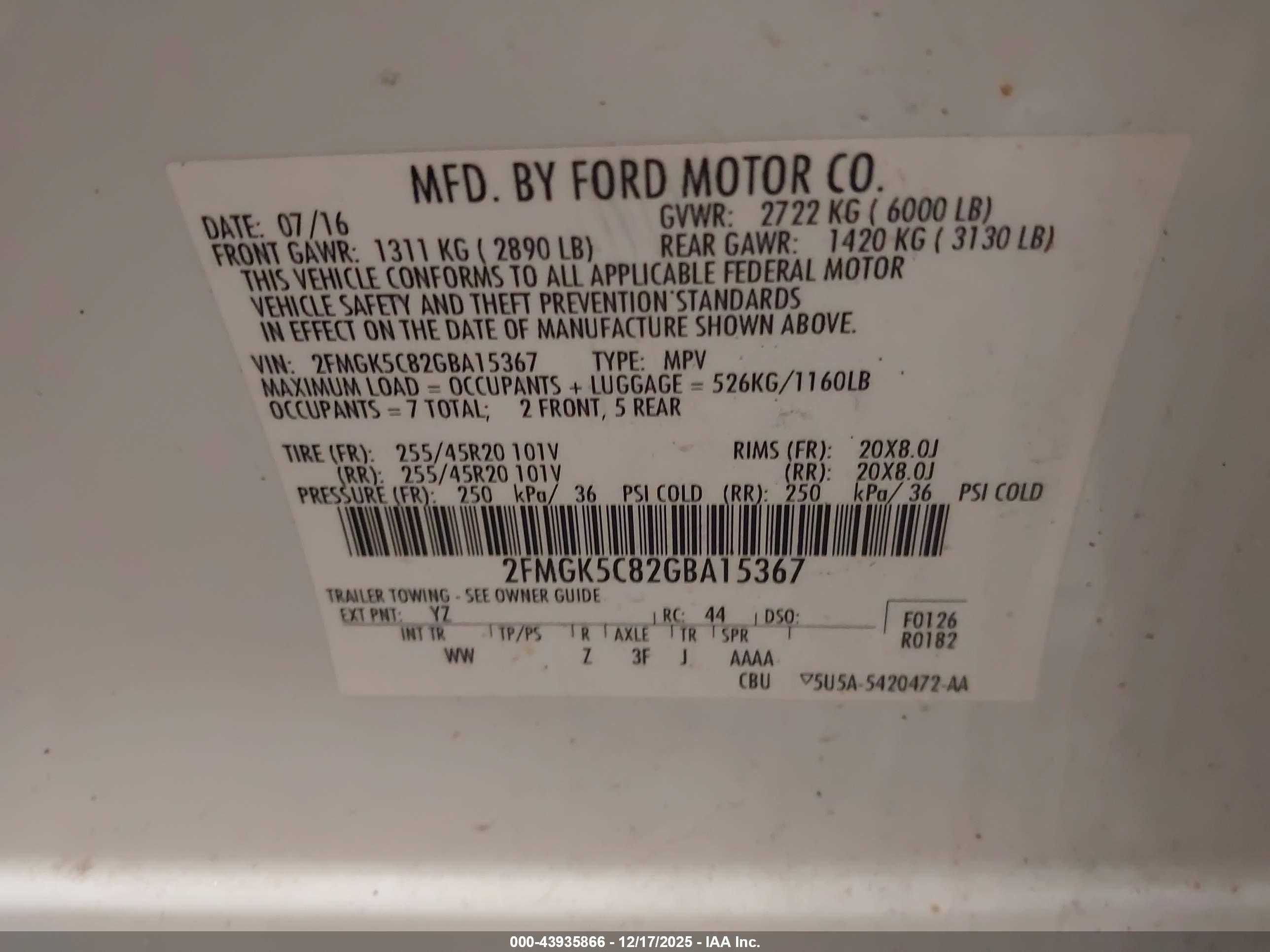 FORD FLEX image 9