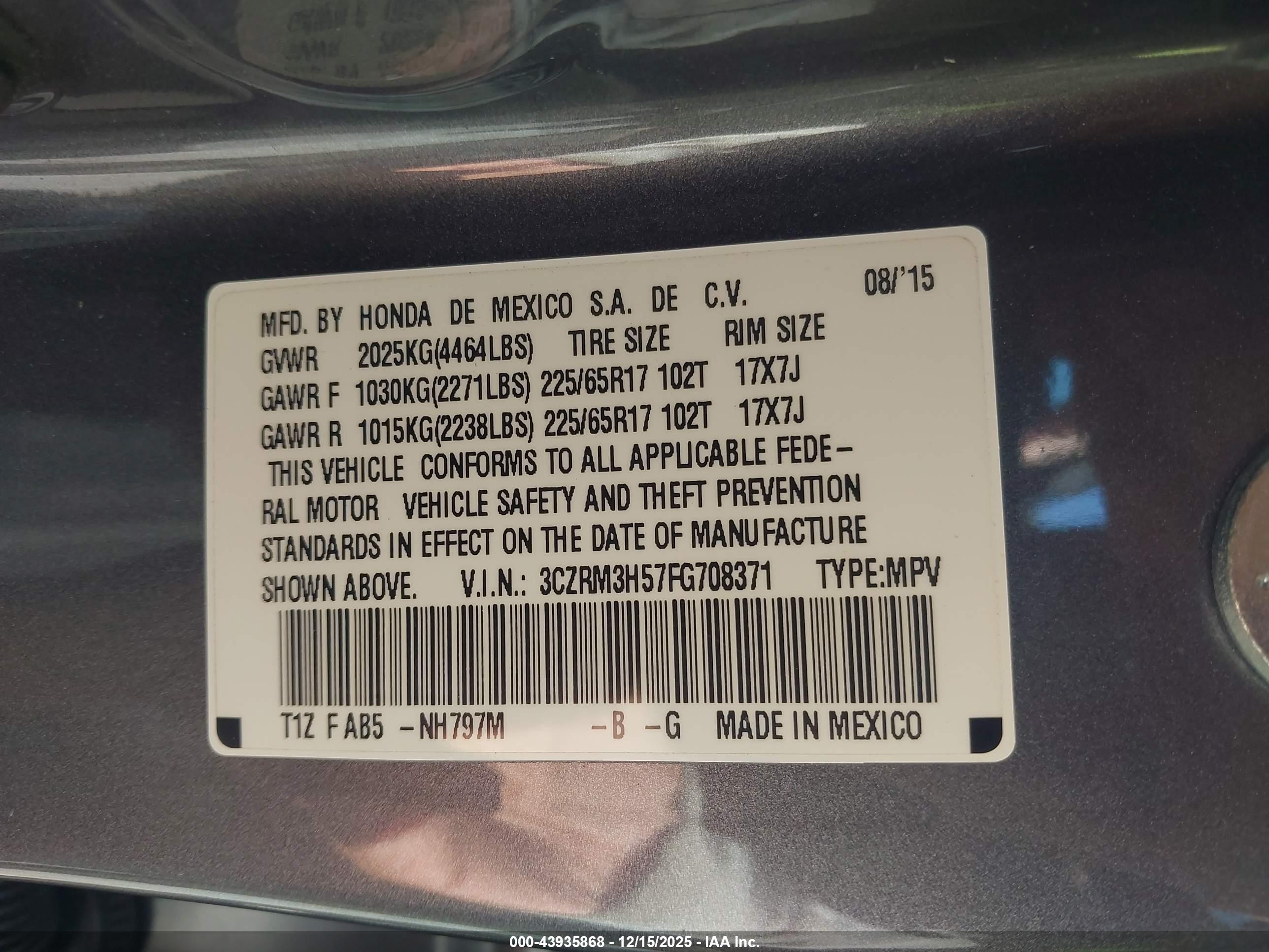 HONDA CR-V image 9