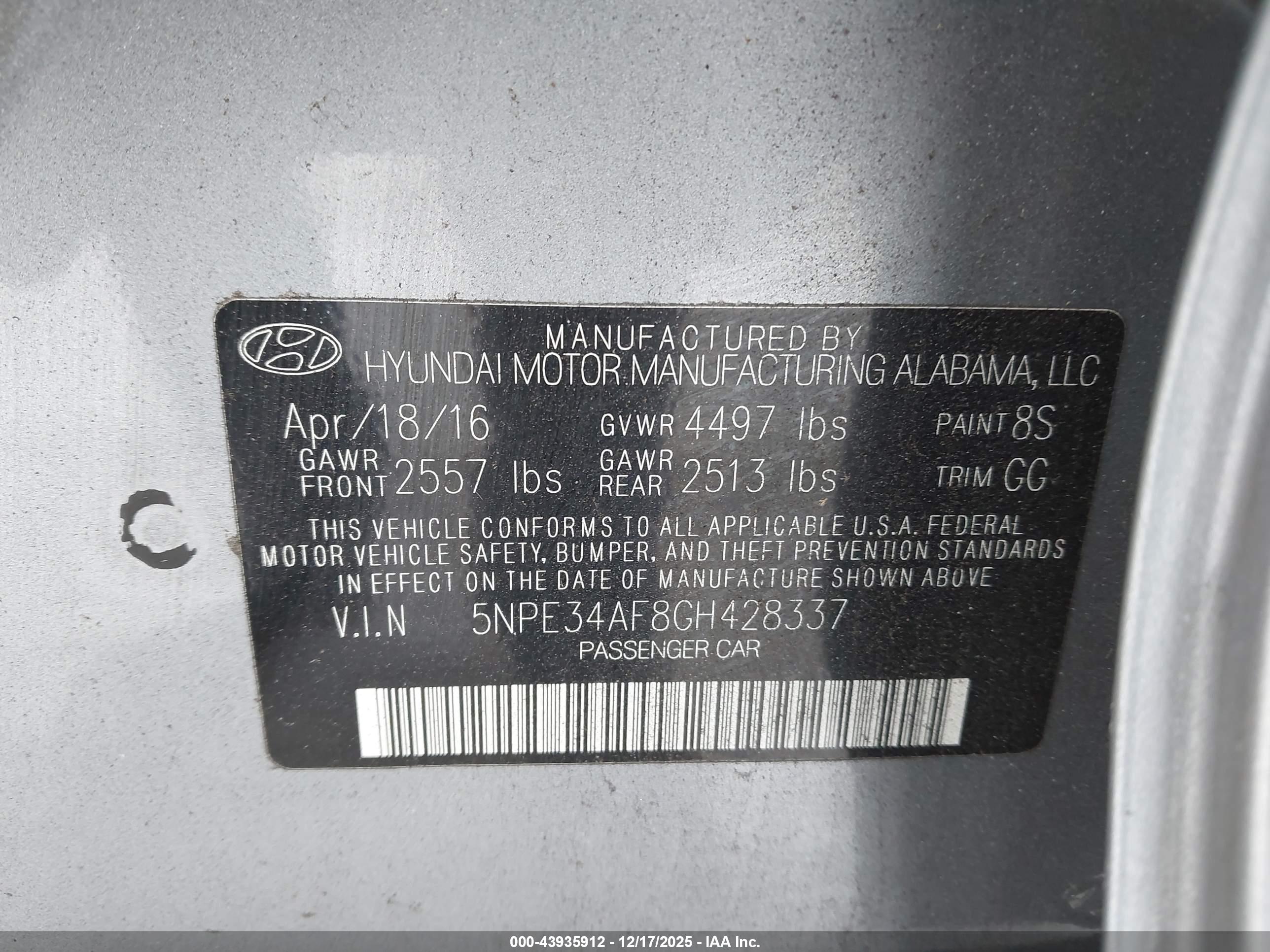 HYUNDAI SONATA image 9