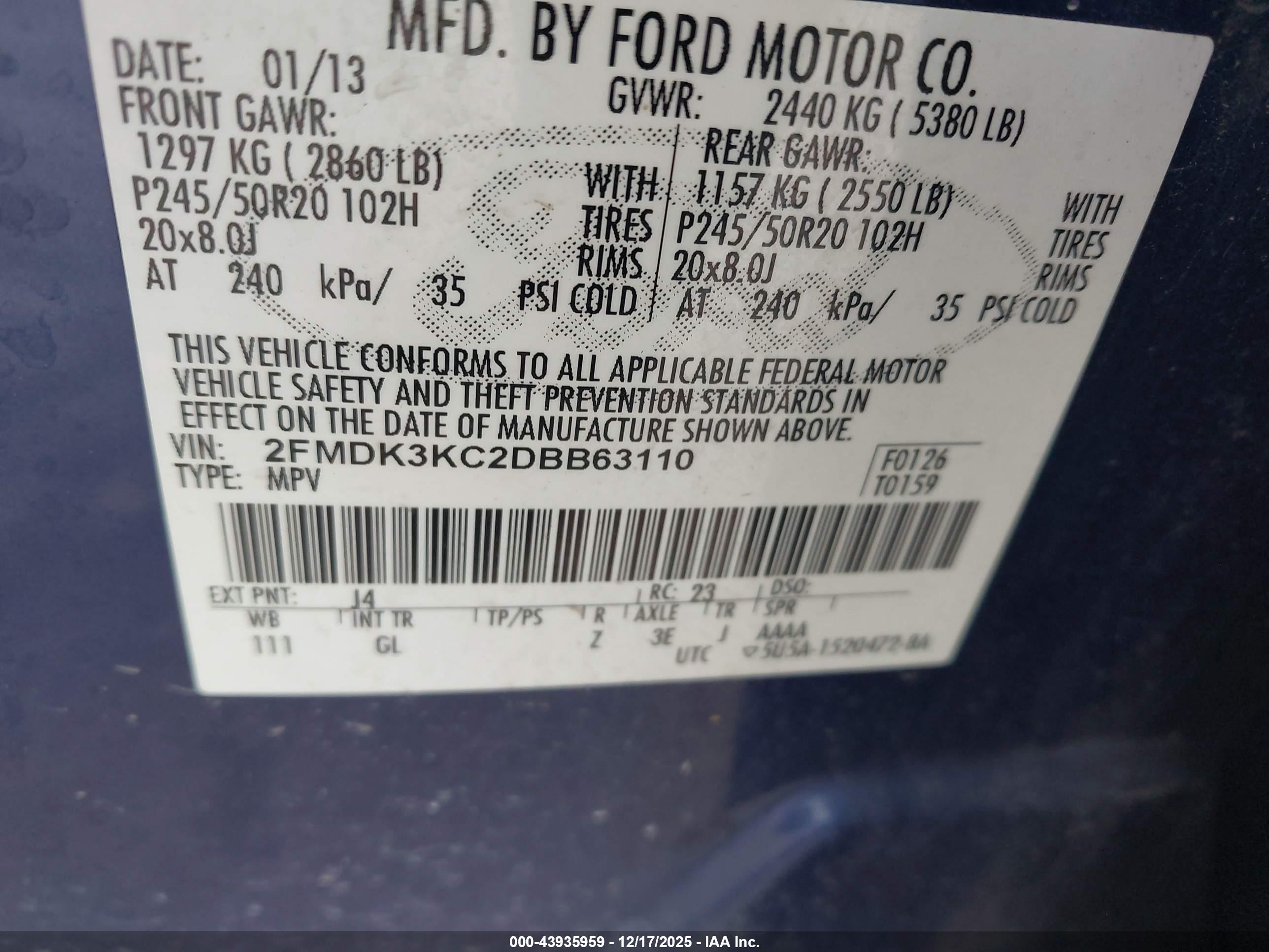 FORD EDGE image 9