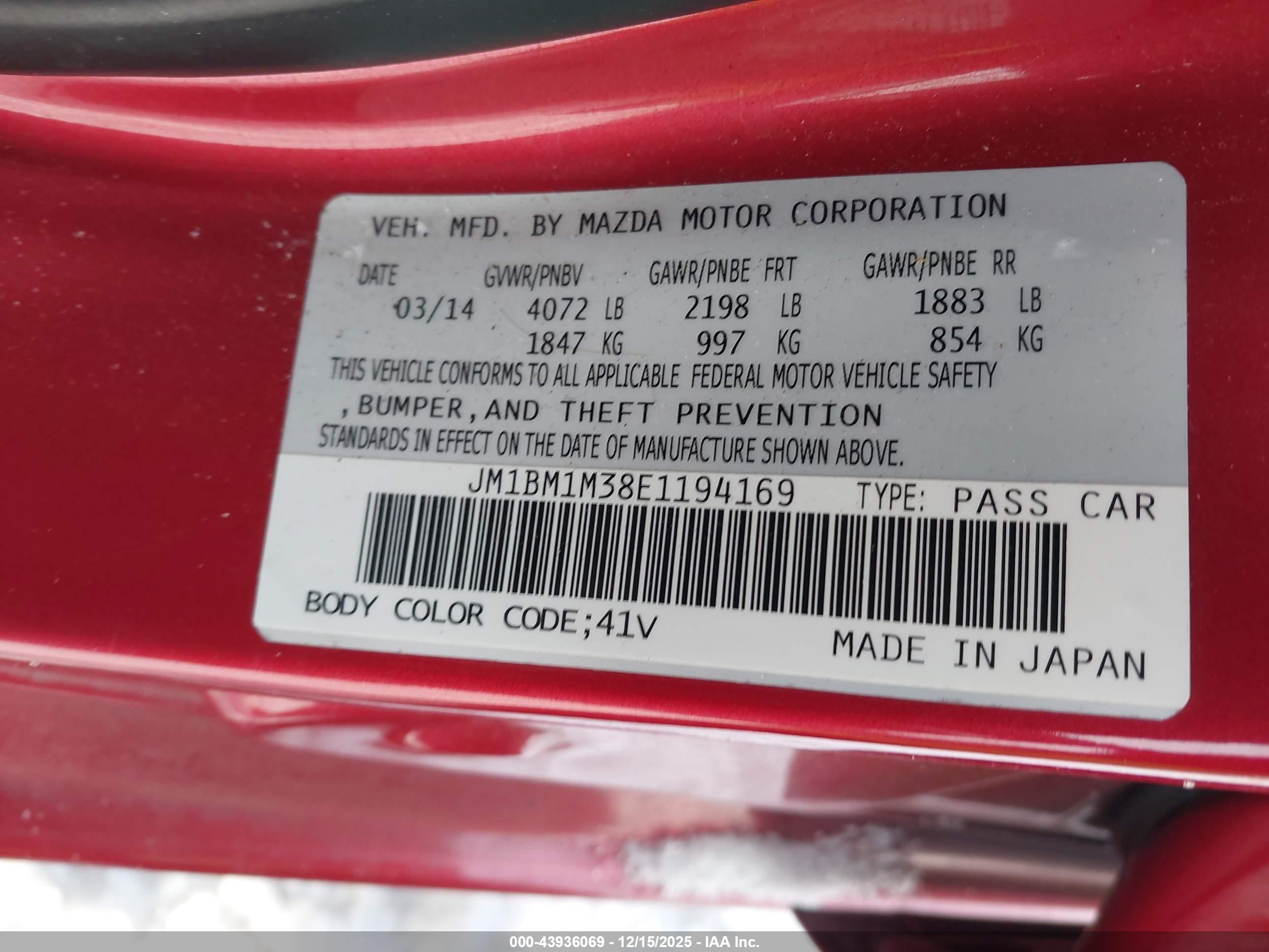 MAZDA MAZDA3 image 9