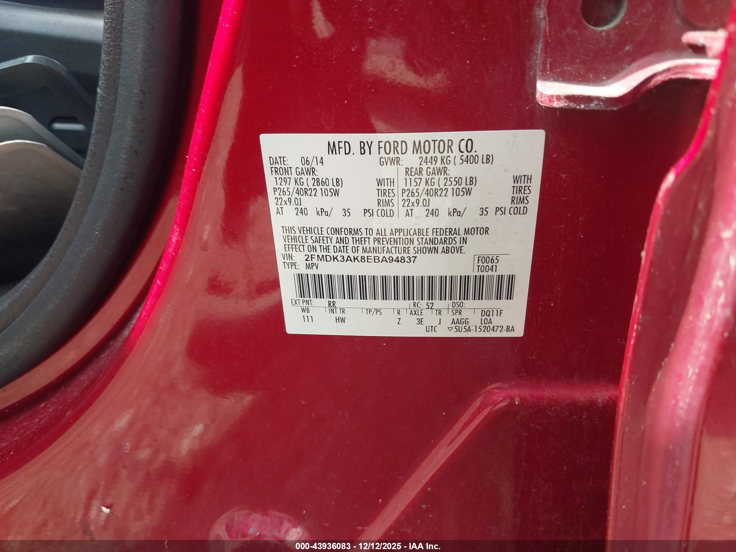 FORD EDGE image 9
