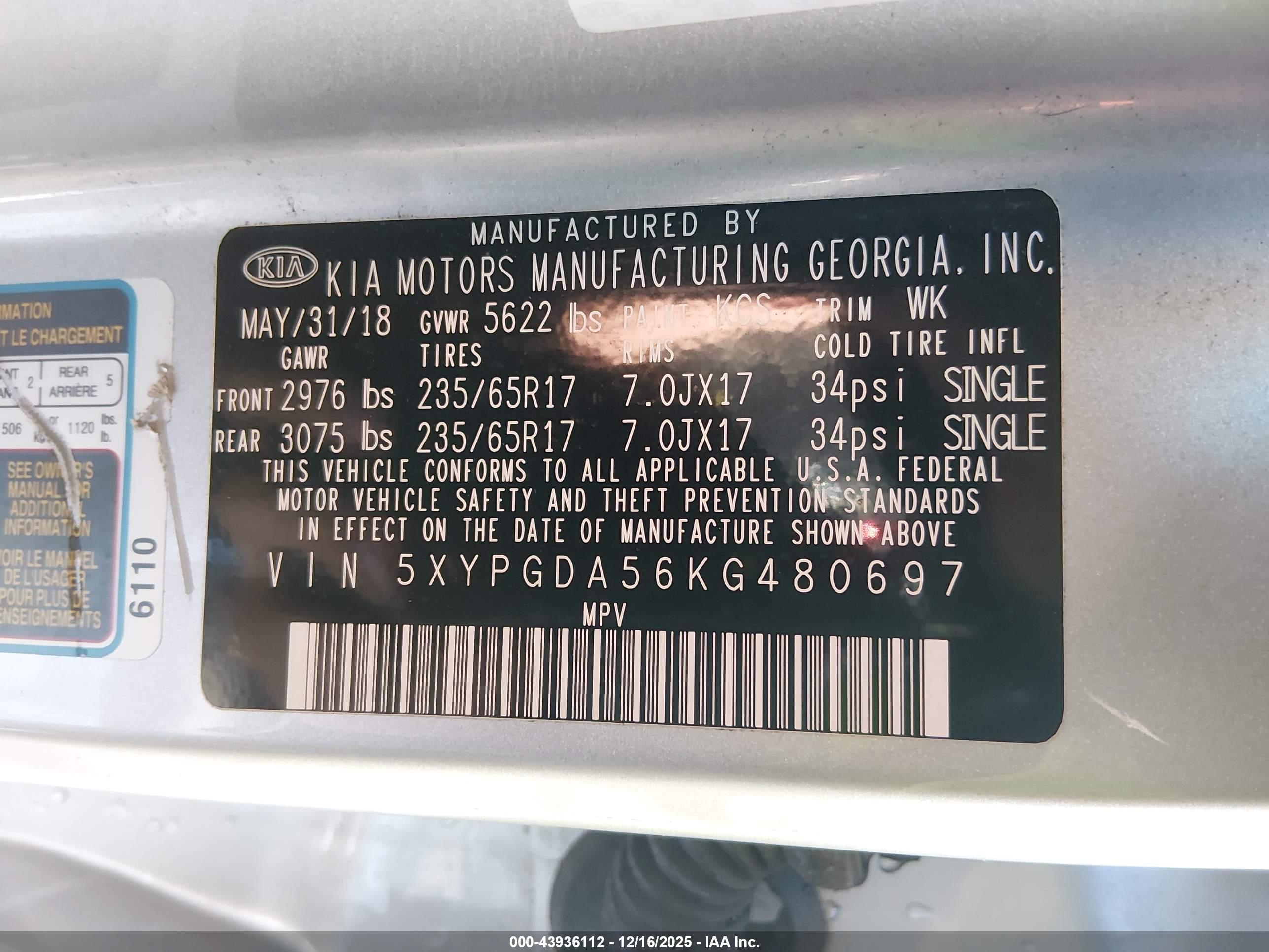KIA SORENTO image 9