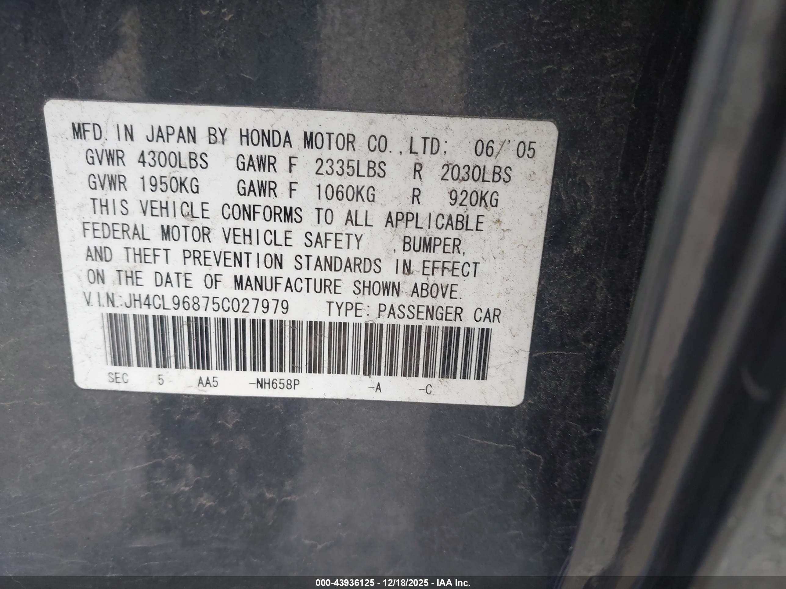 ACURA TSX image 9