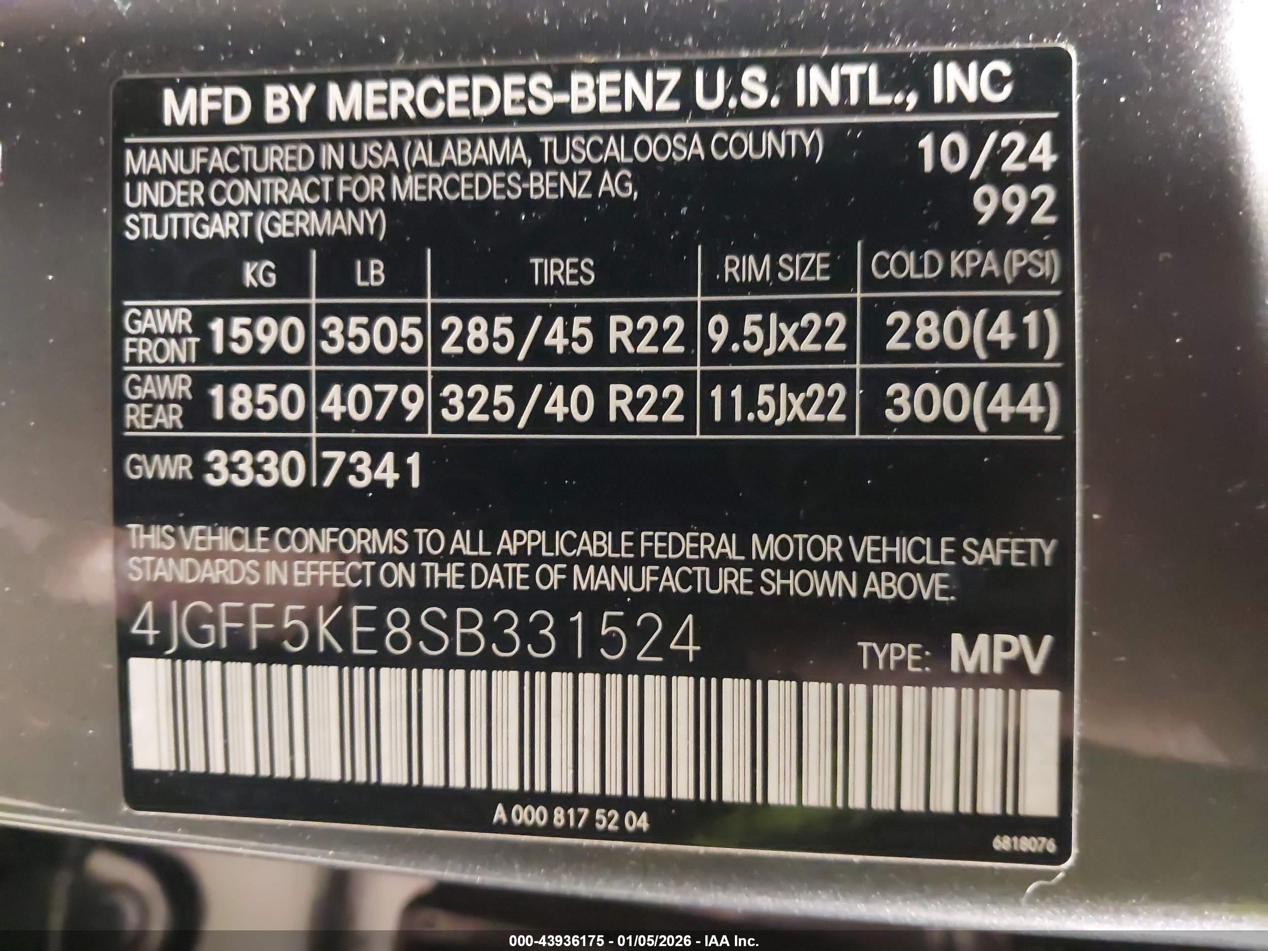 MERCEDES-BENZ GLS image 9