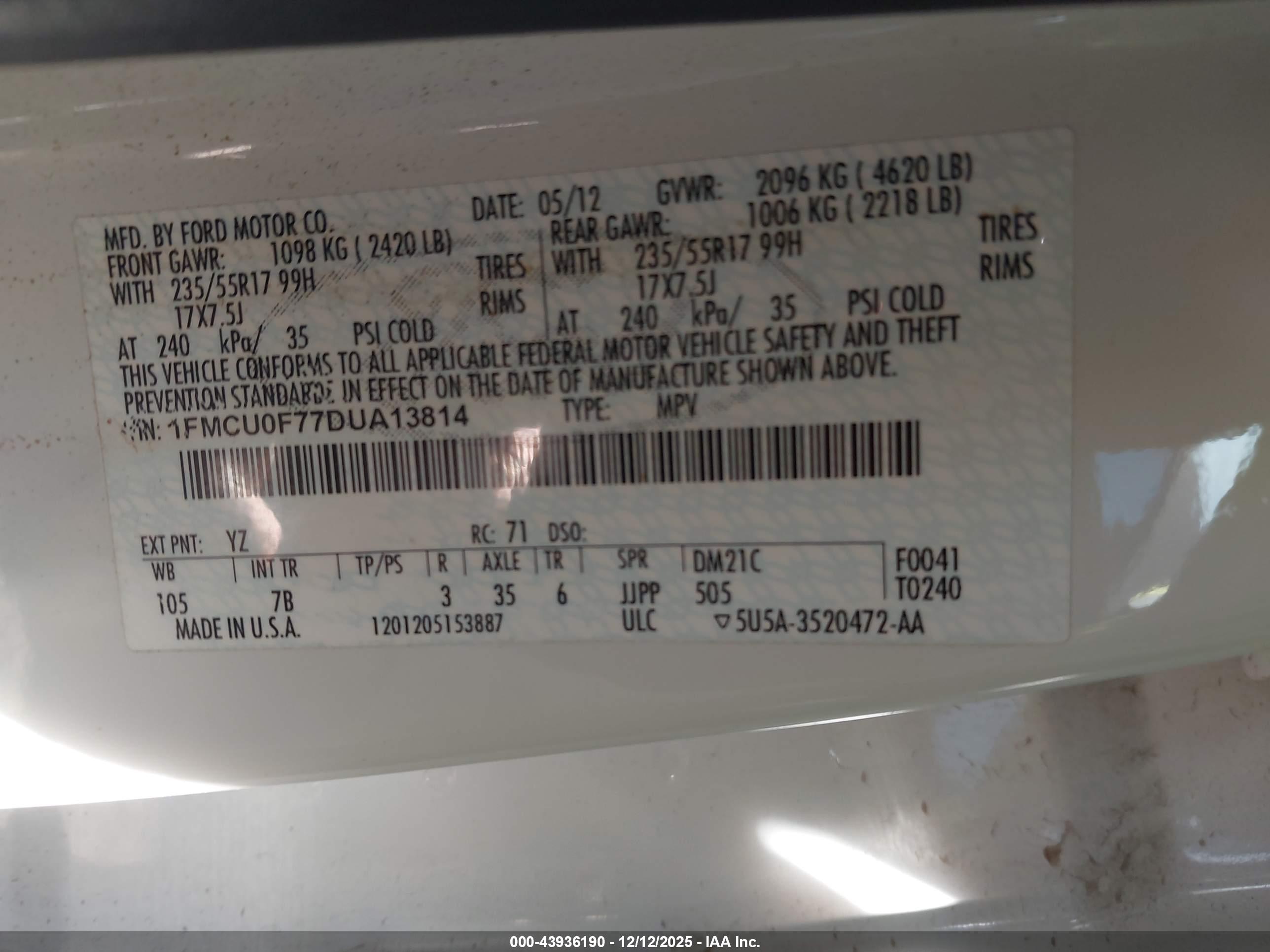 FORD ESCAPE image 9