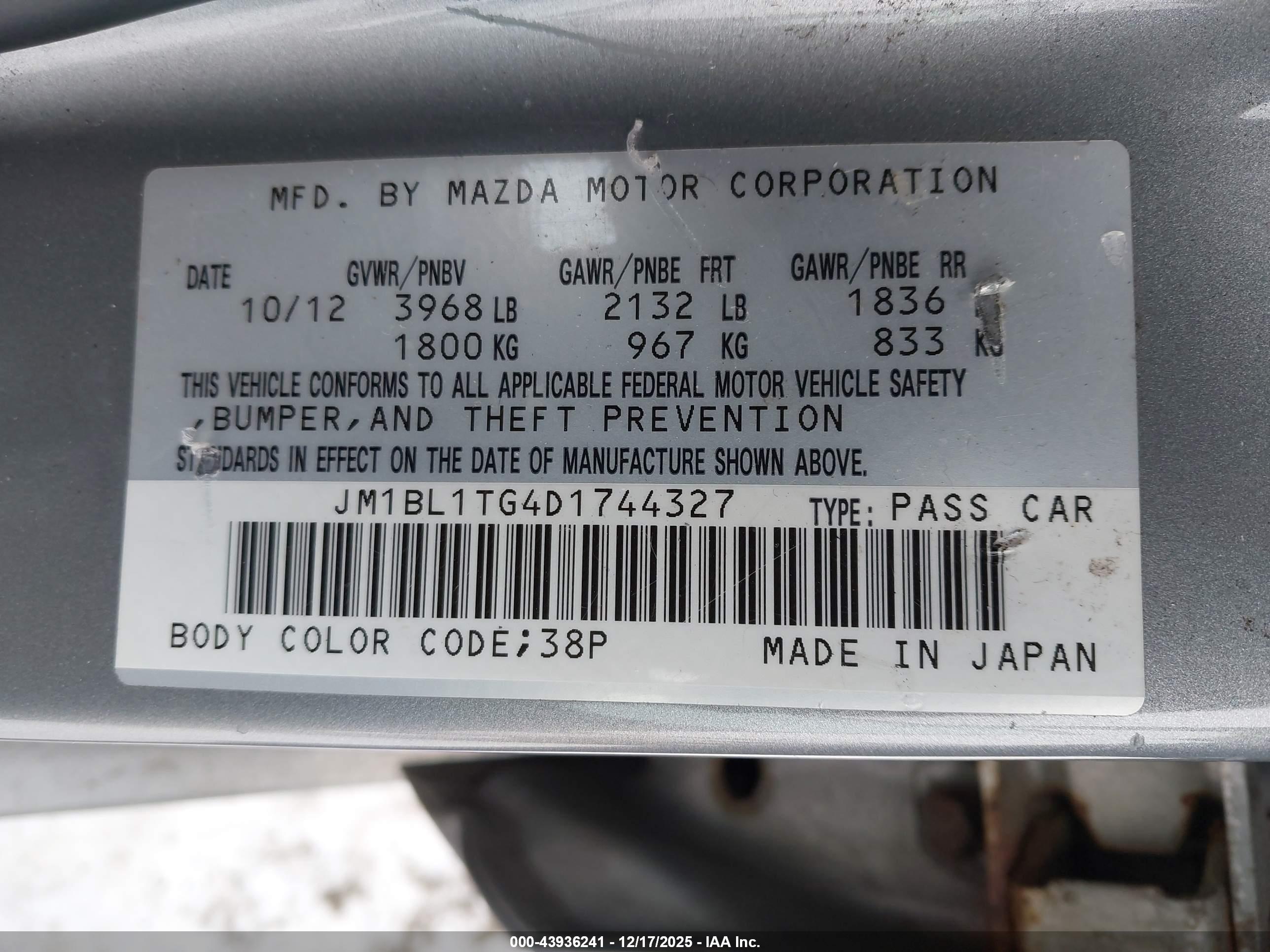 MAZDA MAZDA3 image 9