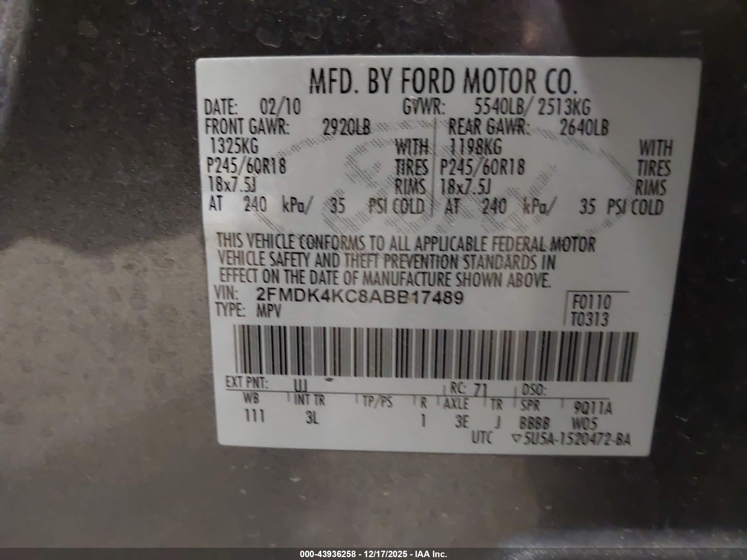 FORD EDGE image 9