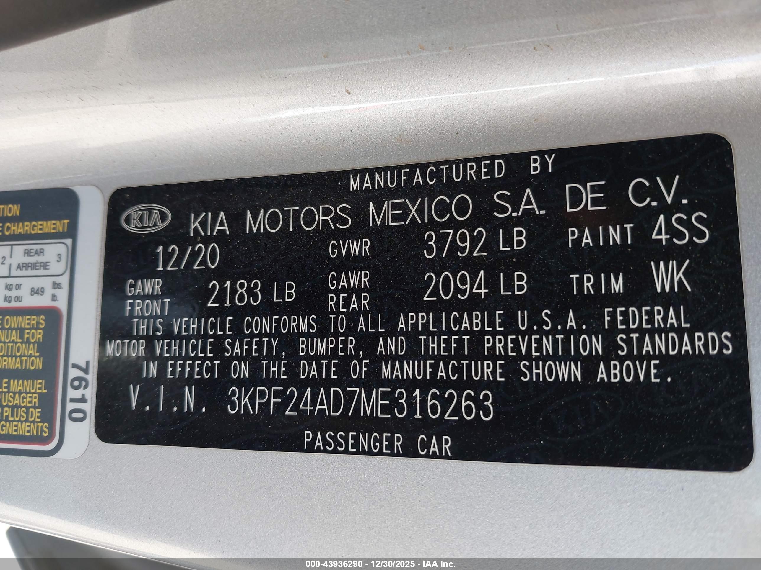 KIA FORTE image 9