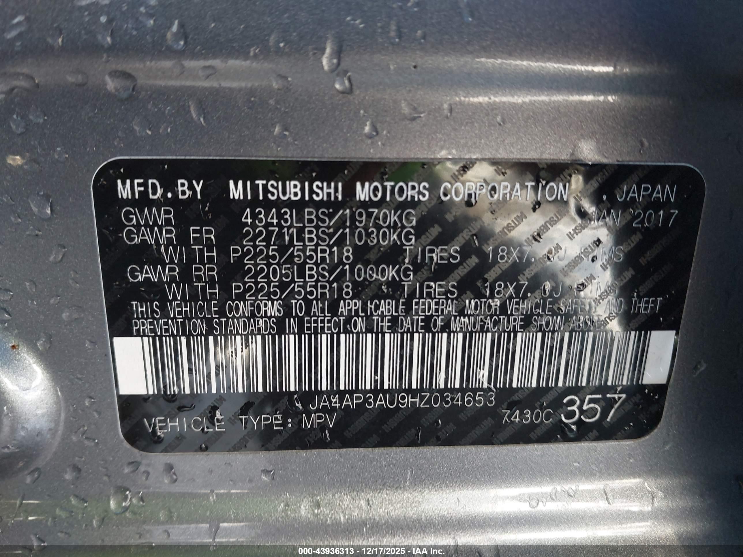 MITSUBISHI OUTLANDER image 9
