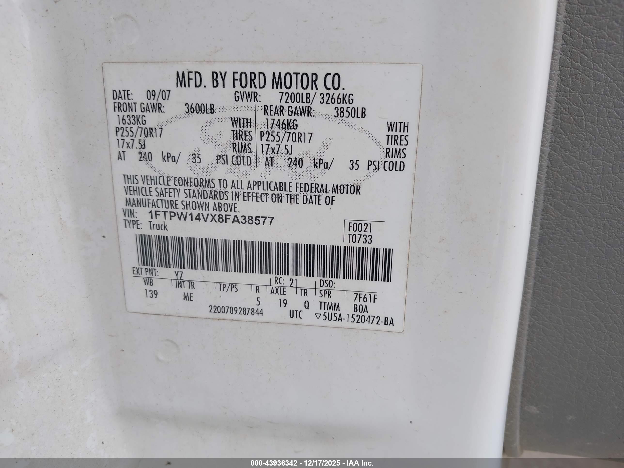 FORD F150 image 9