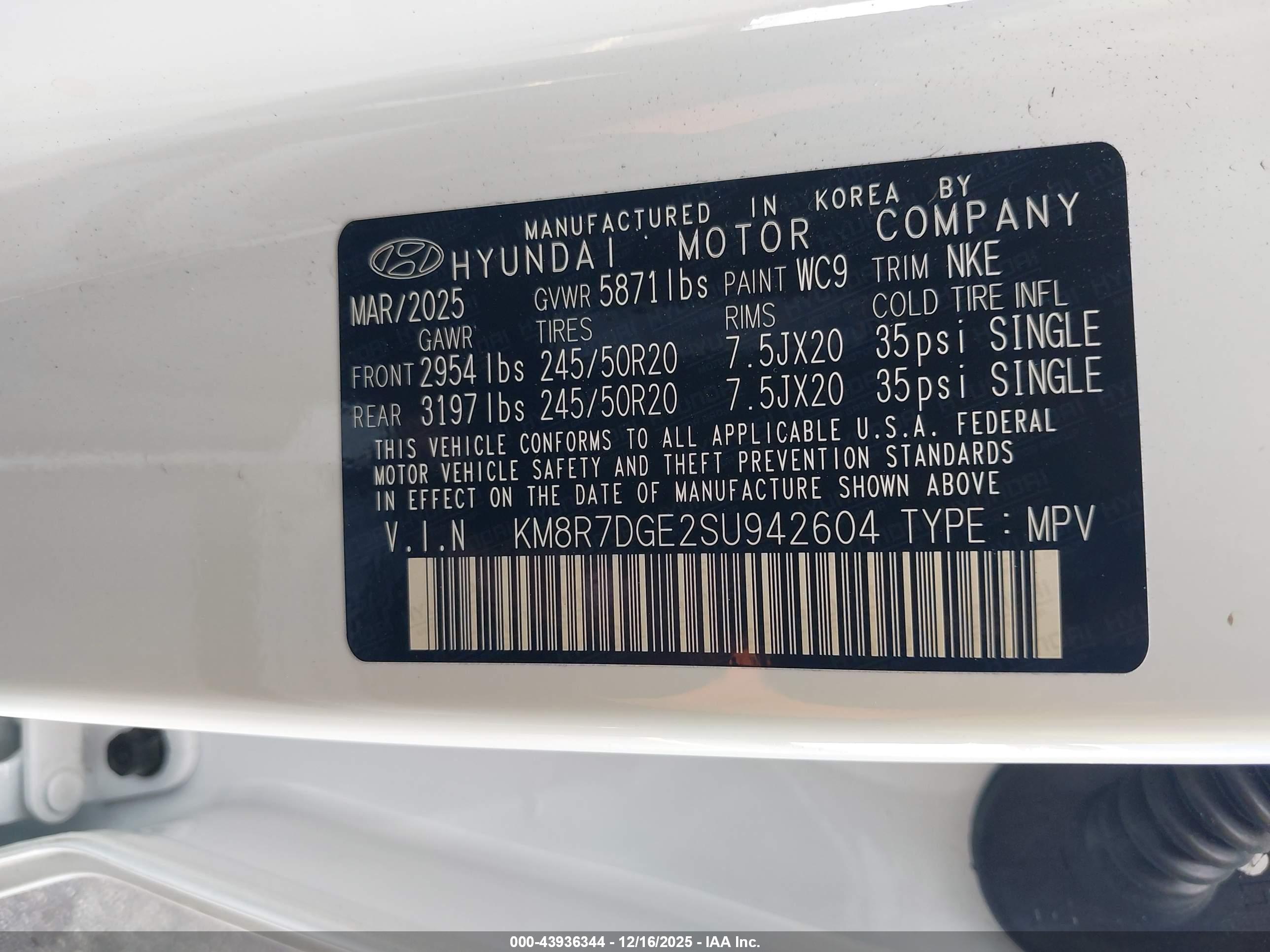 HYUNDAI PALISADE image 9