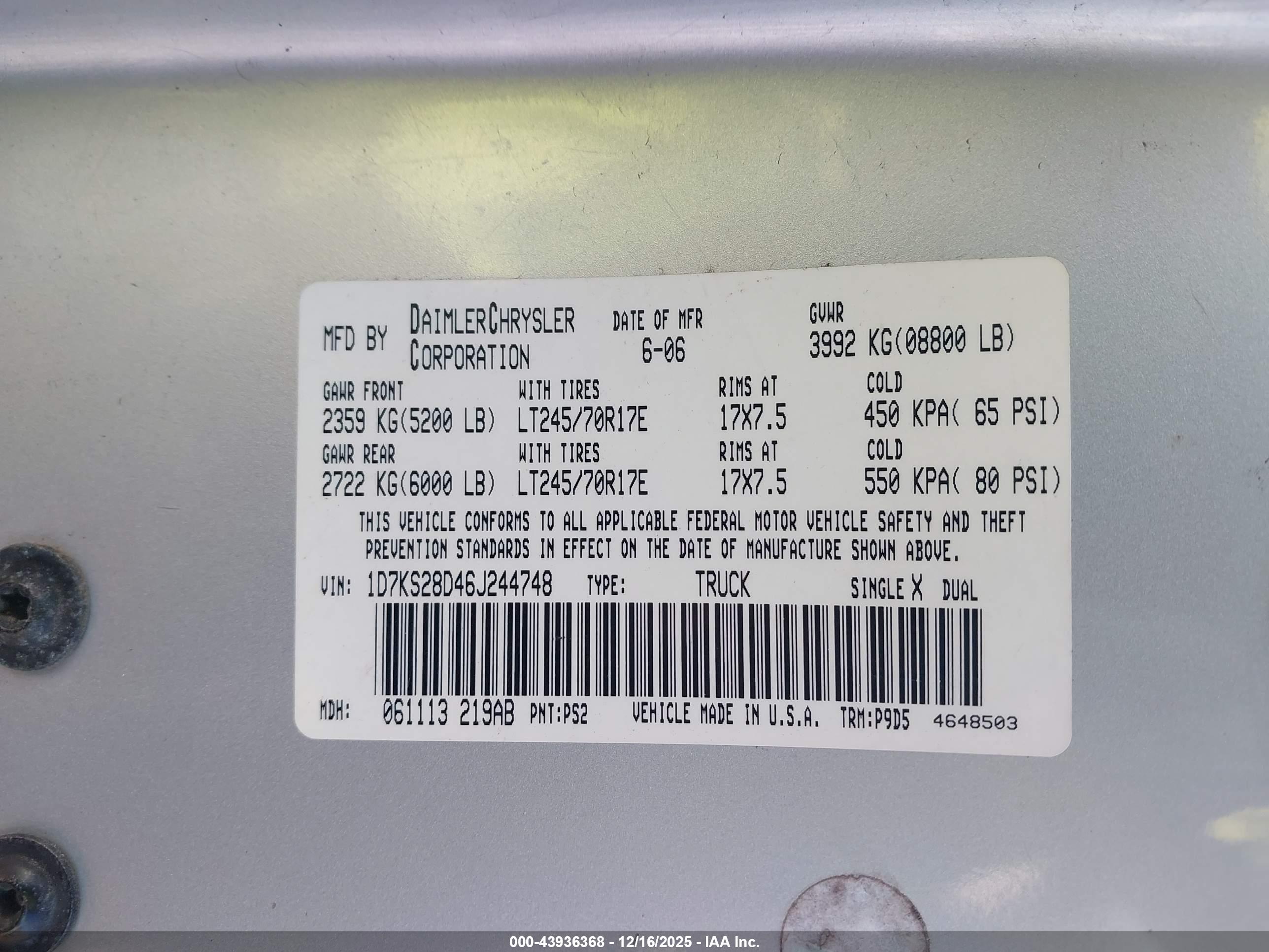 DODGE RAM image 9