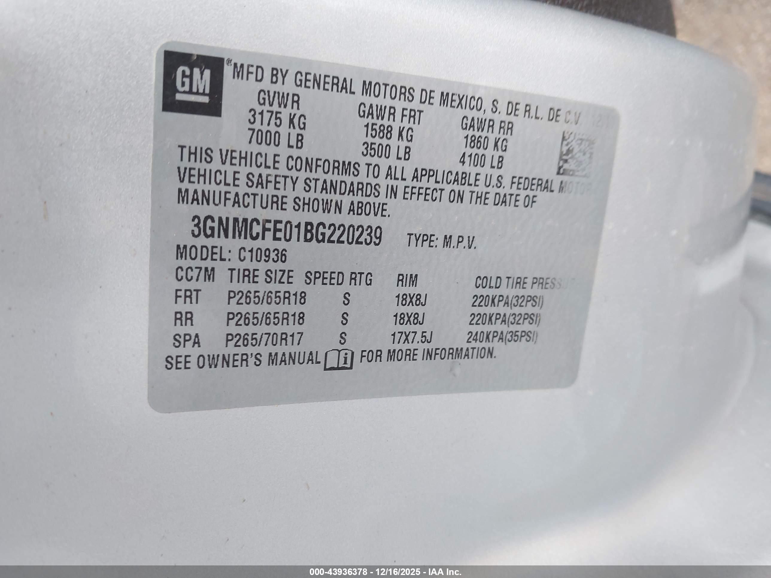 CHEVROLET AVALANCHE image 9