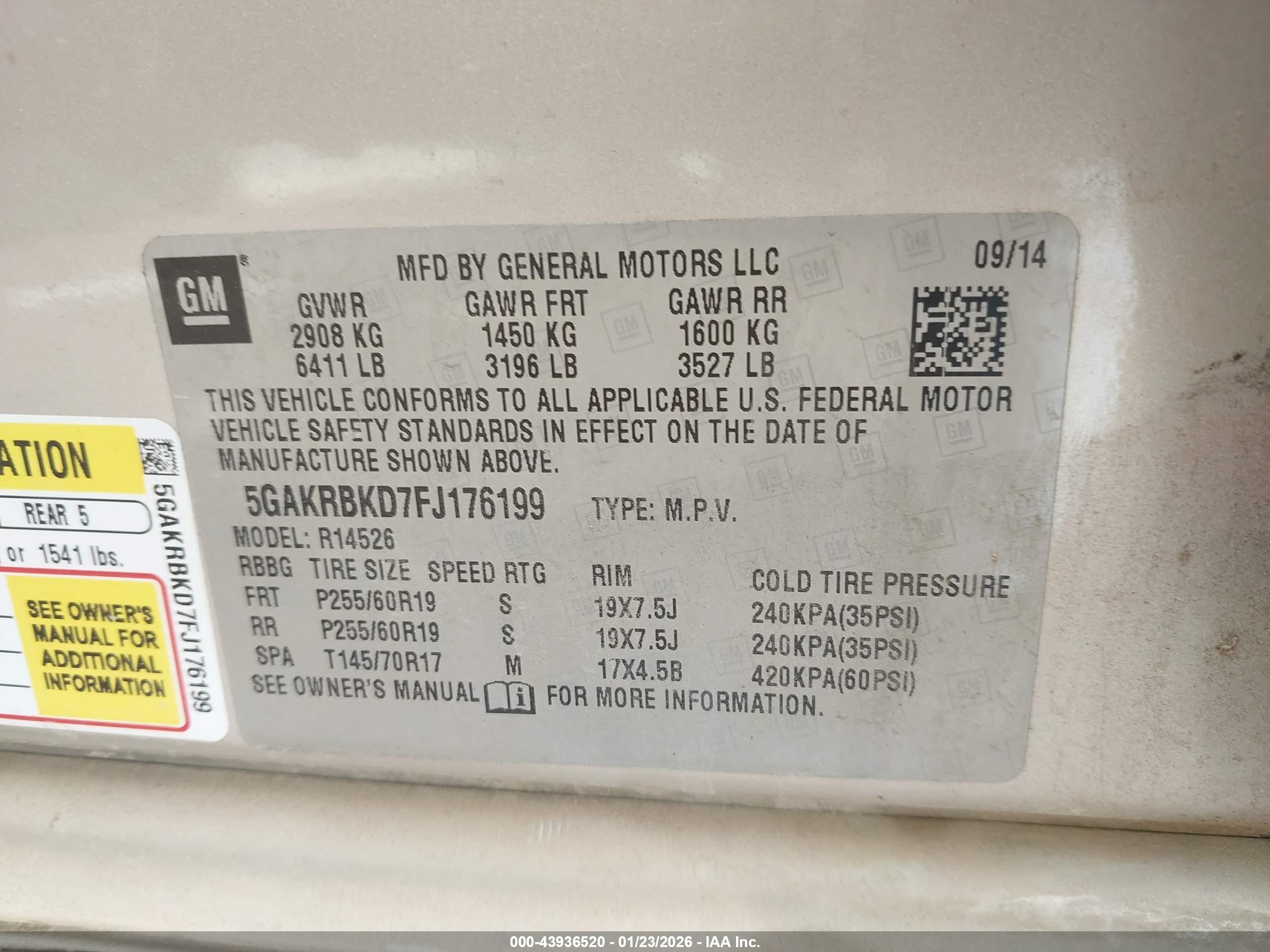 BUICK ENCLAVE image 9