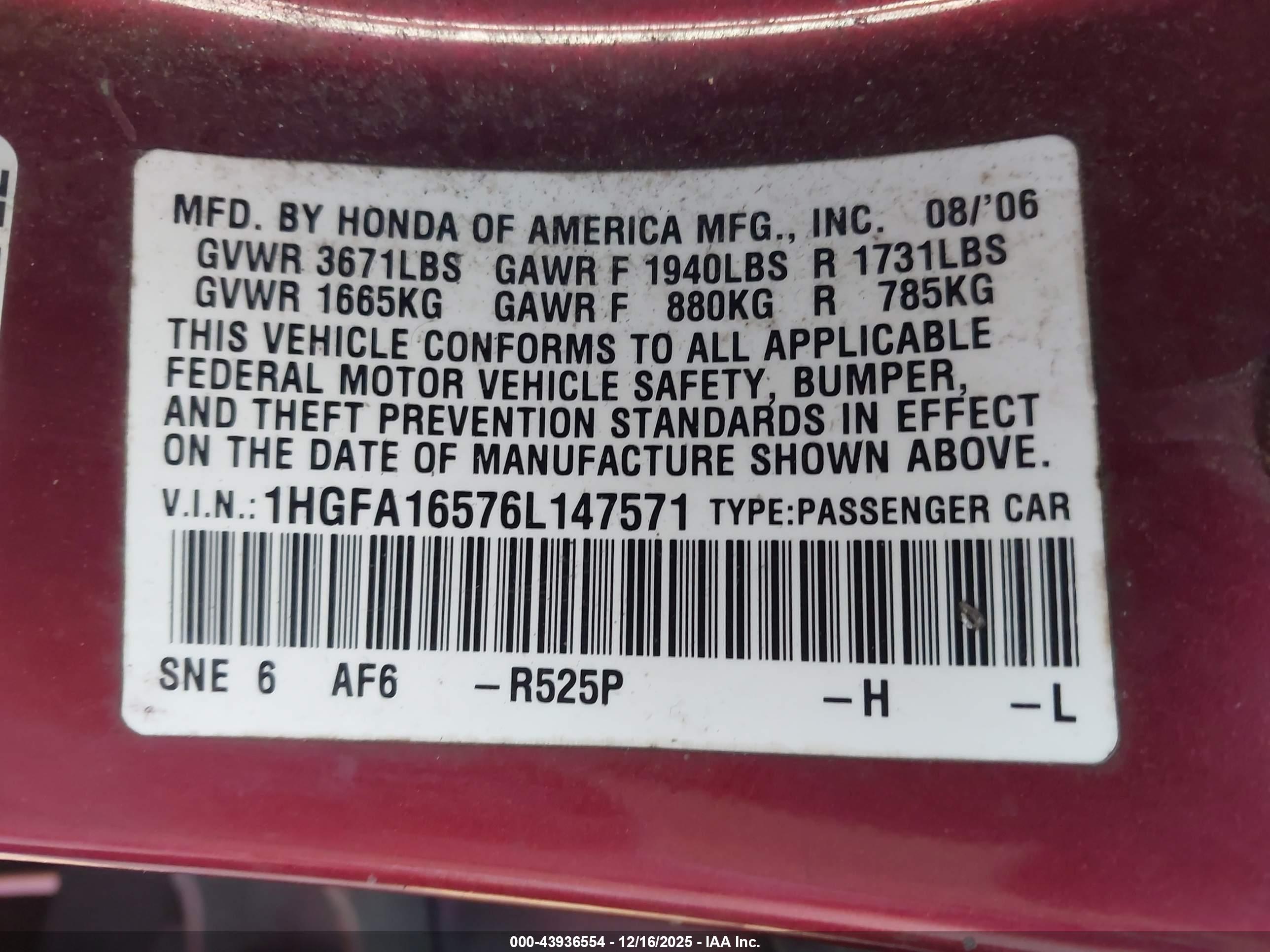 HONDA CIVIC image 9