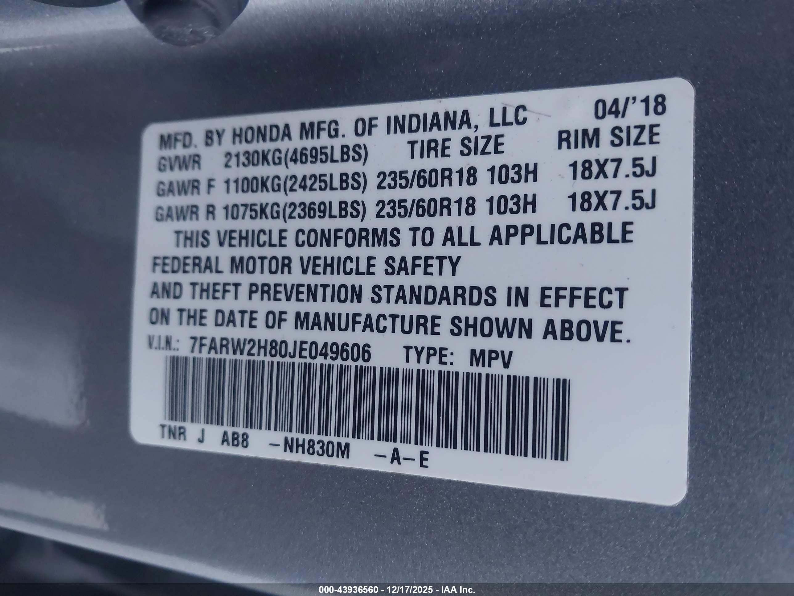 HONDA CR-V image 9
