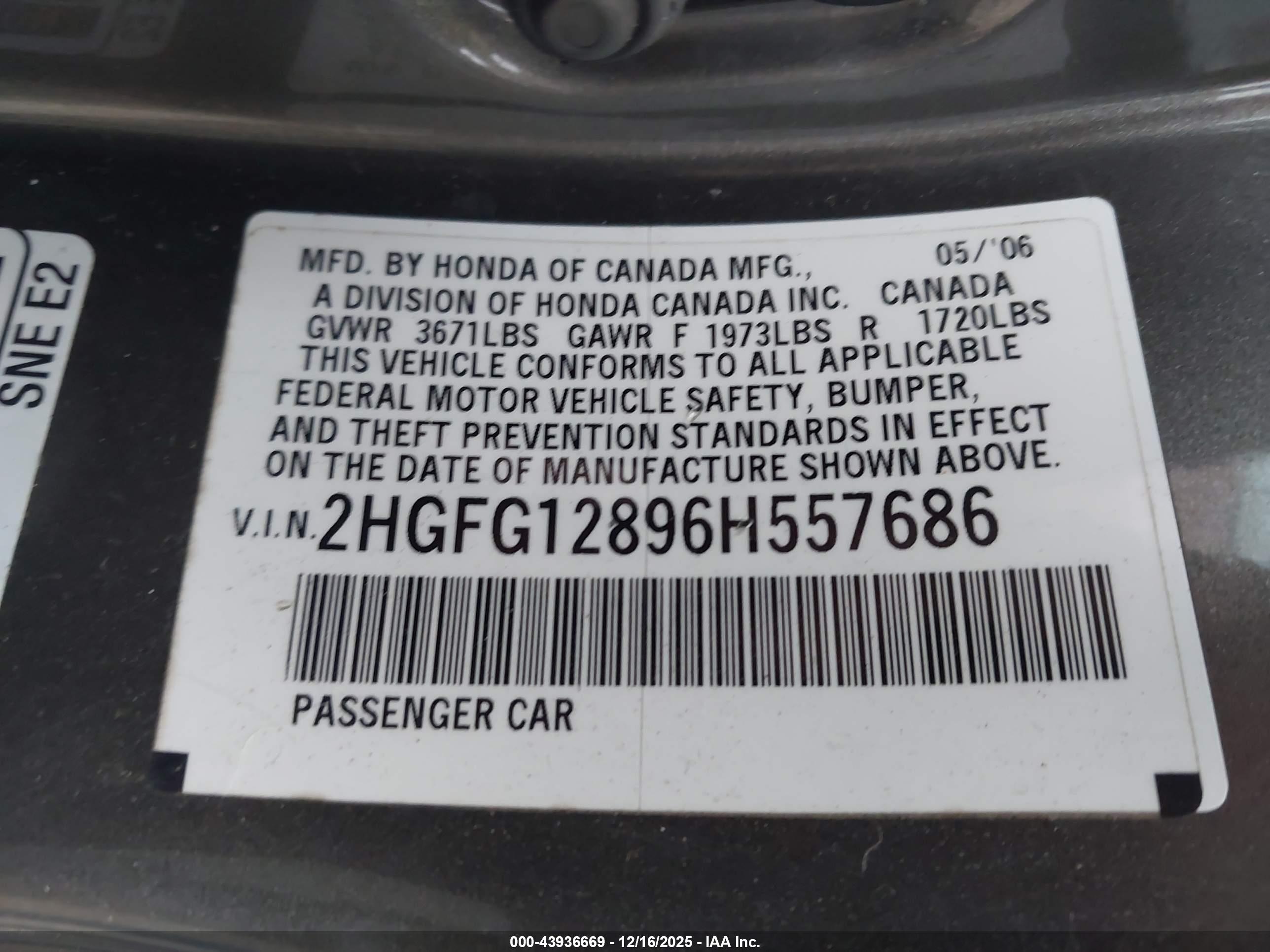 HONDA CIVIC image 9