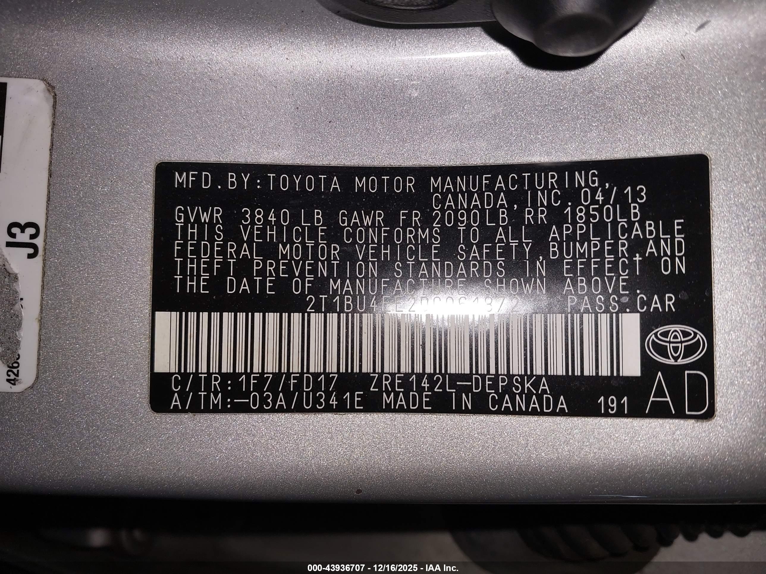 TOYOTA COROLLA image 9