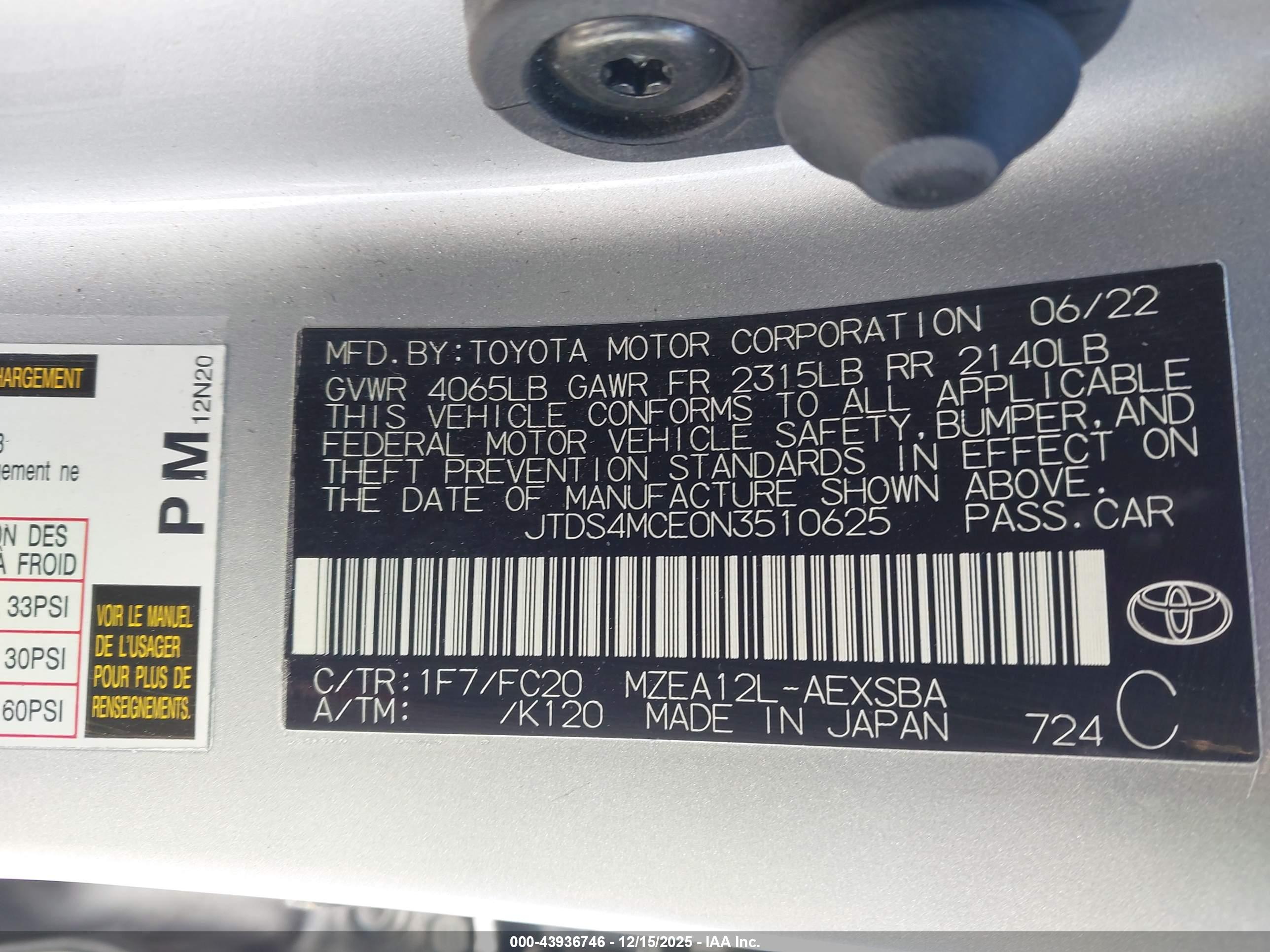 TOYOTA COROLLA image 9