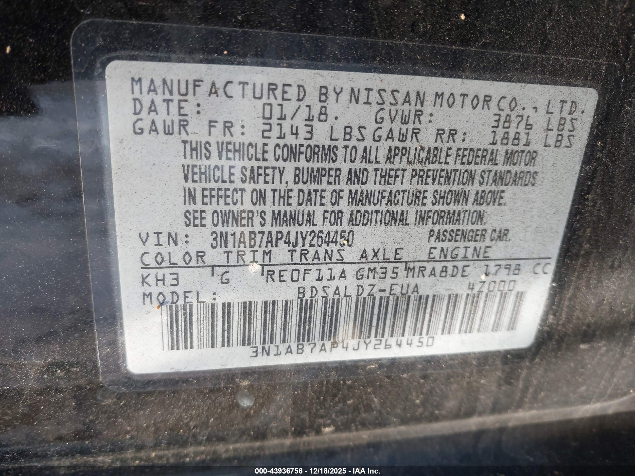 NISSAN SENTRA image 9