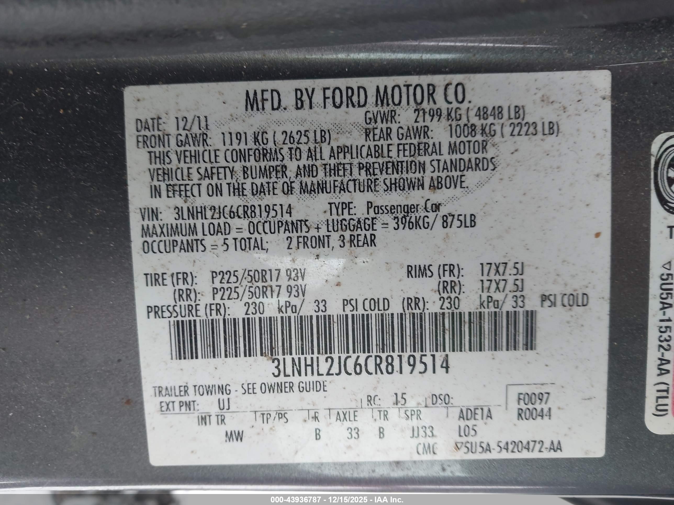 LINCOLN MKZ image 9