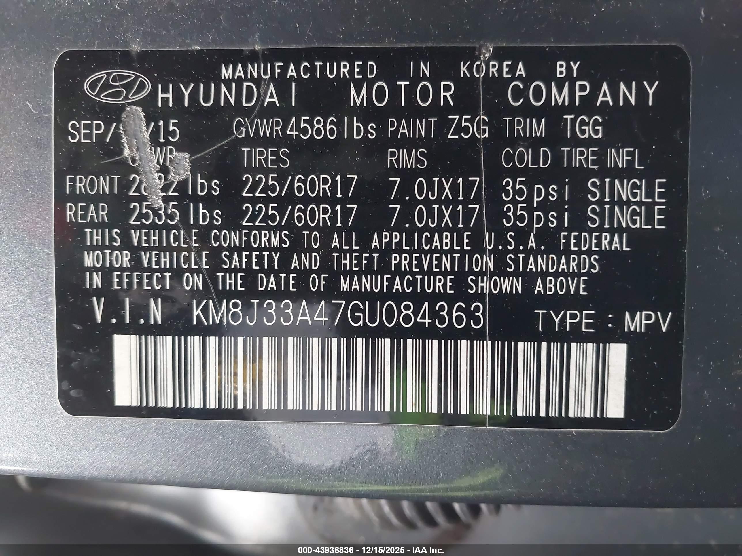 HYUNDAI TUCSON image 9
