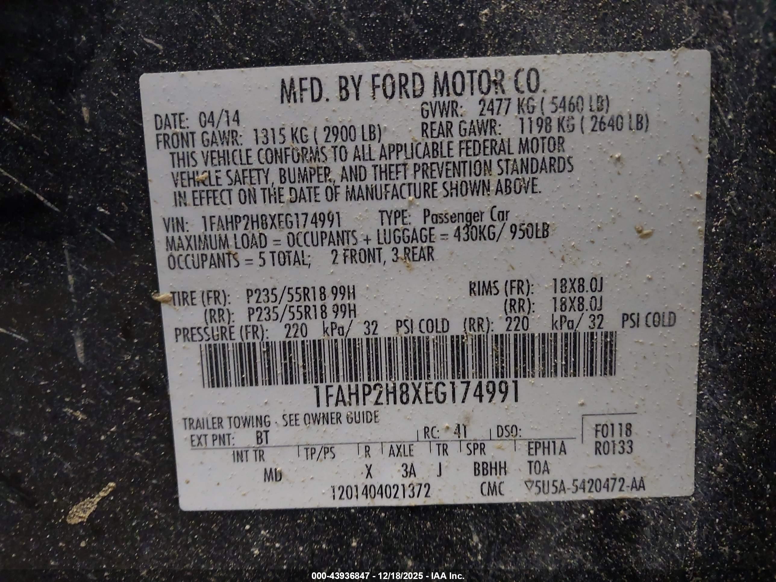 FORD TAURUS image 9