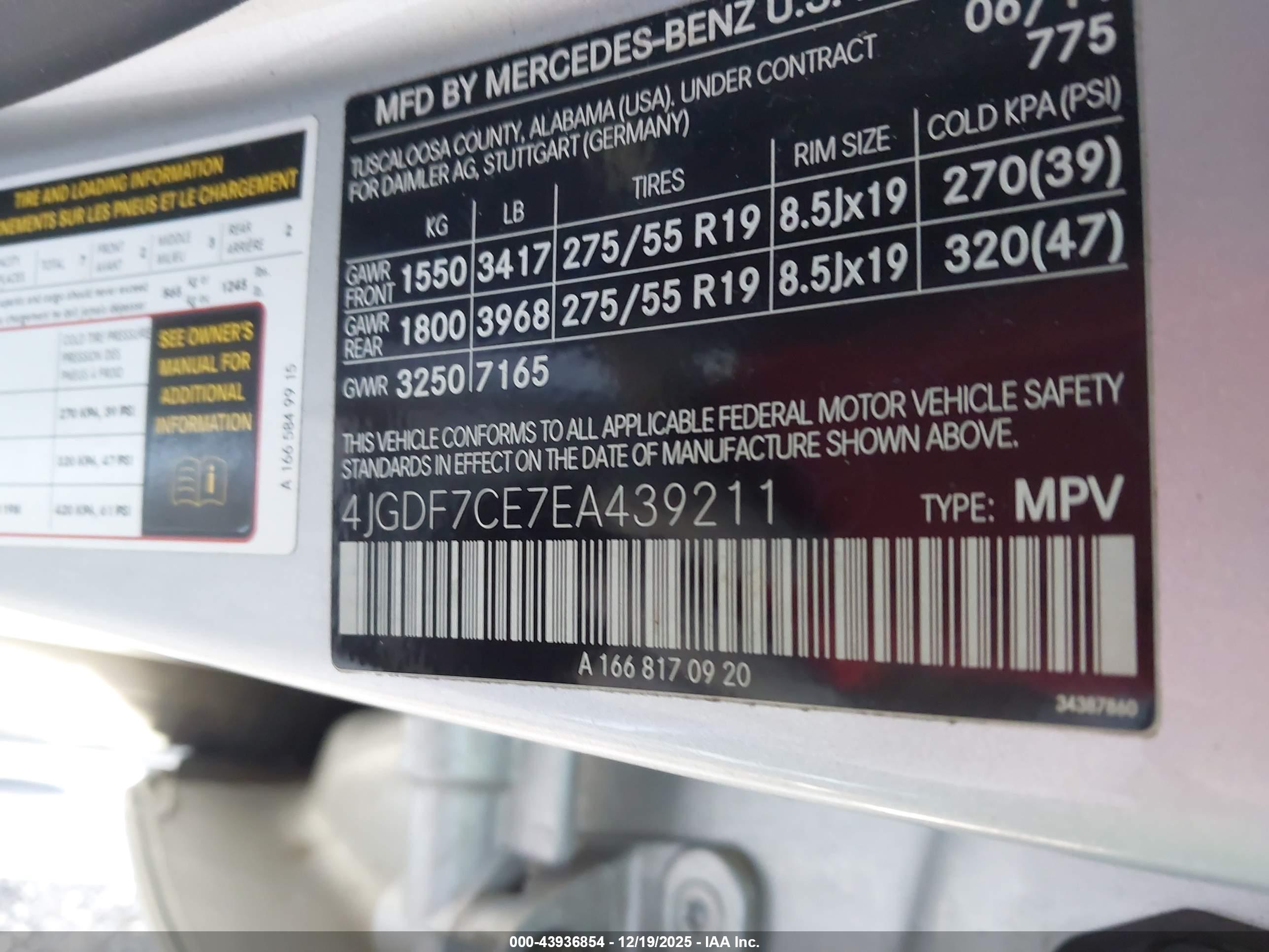 MERCEDES-BENZ GL image 9