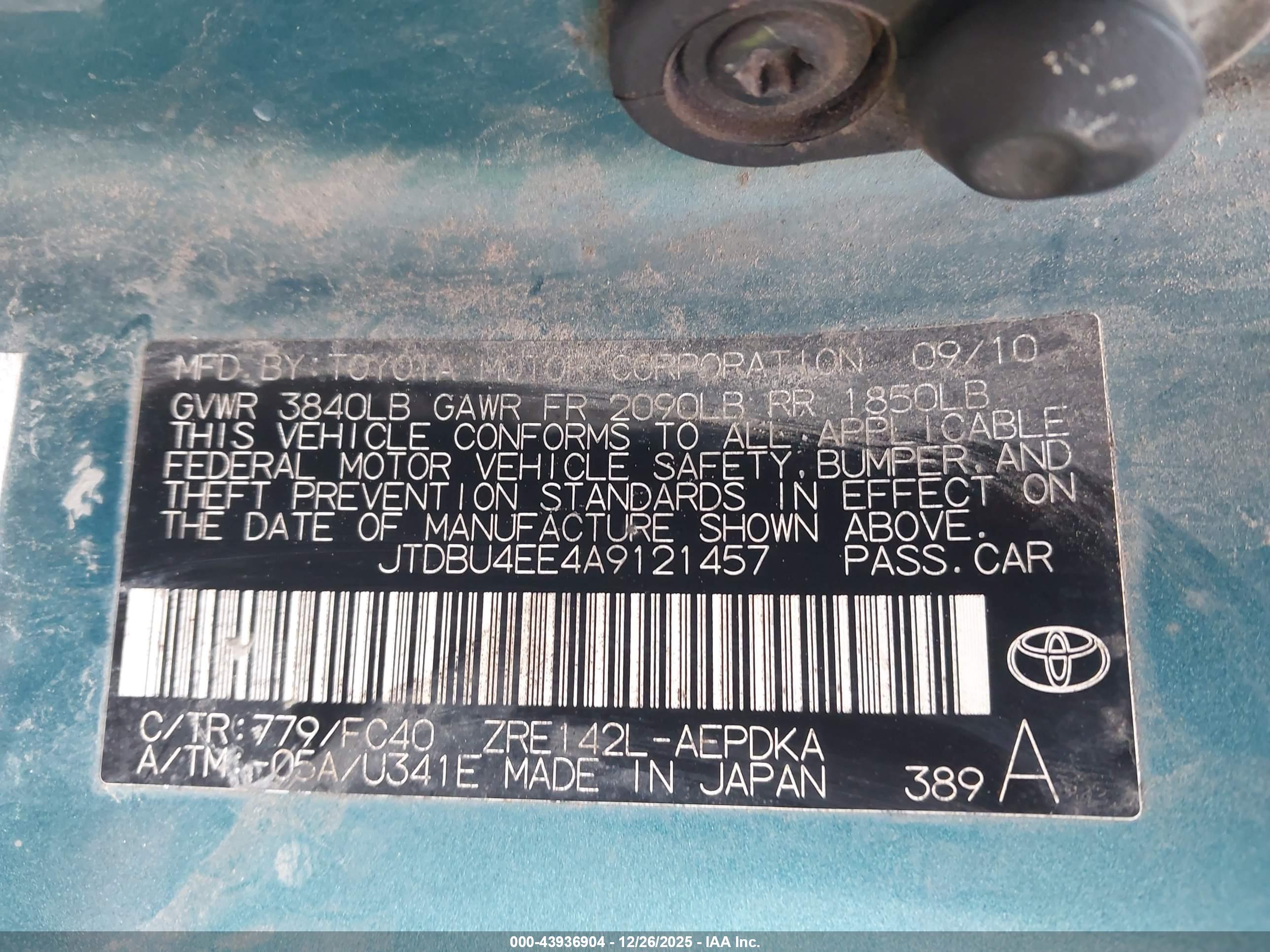 TOYOTA COROLLA image 9