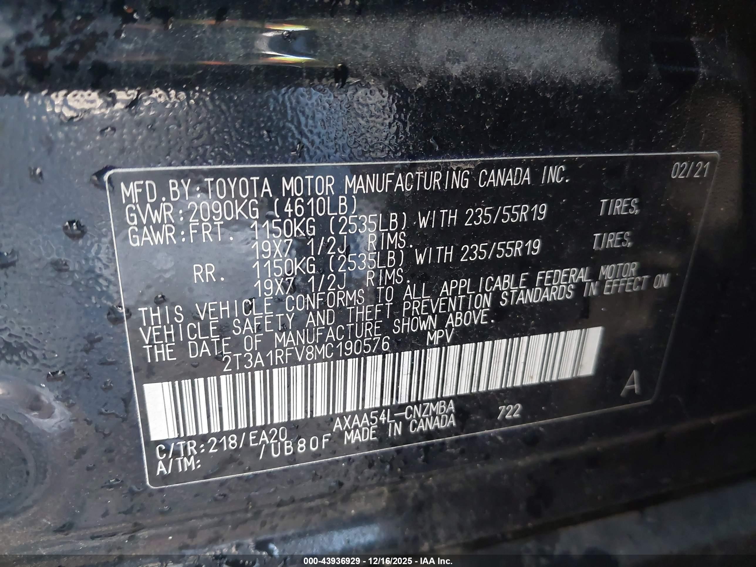 TOYOTA RAV4 image 9