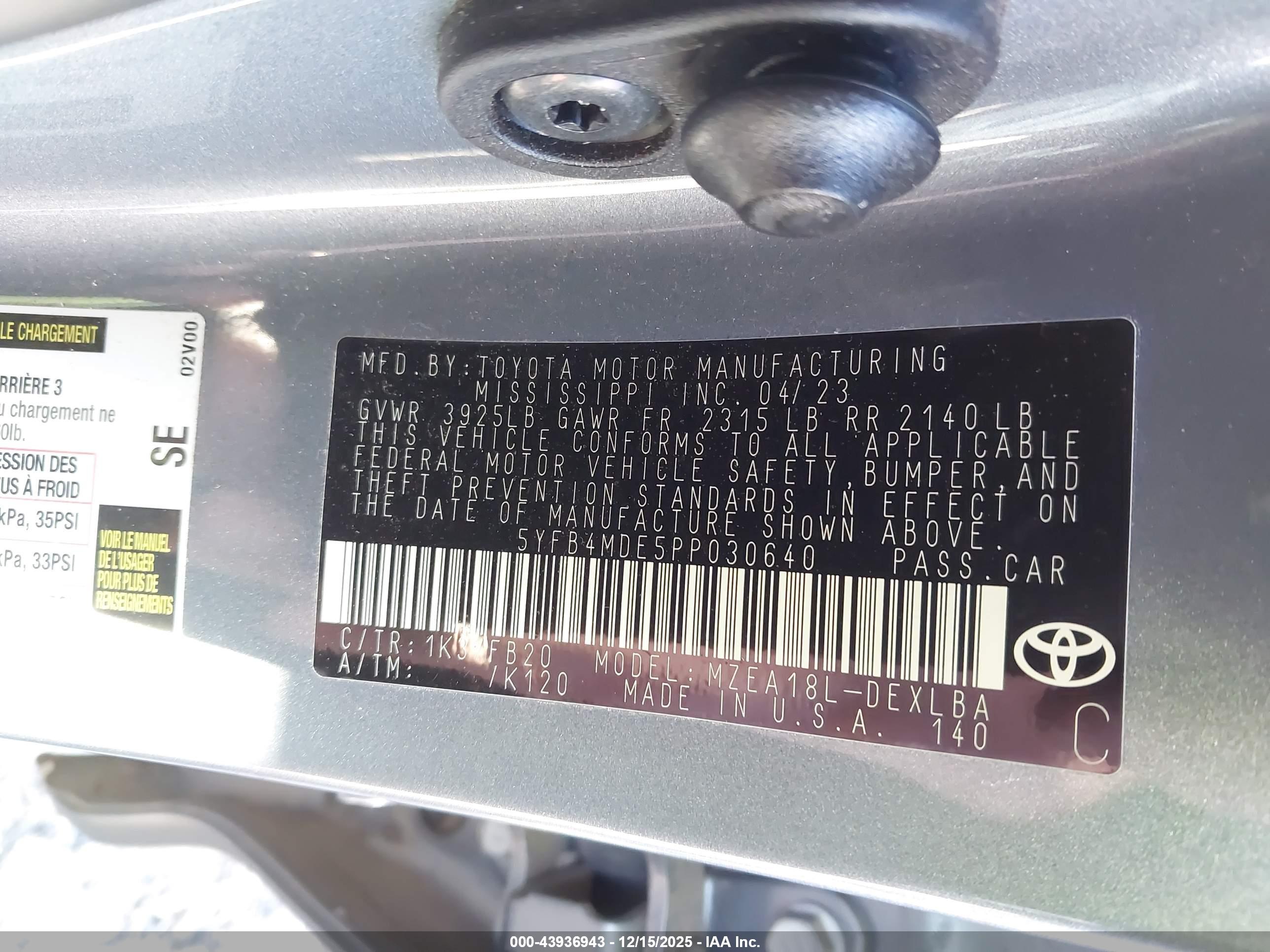 TOYOTA COROLLA image 9