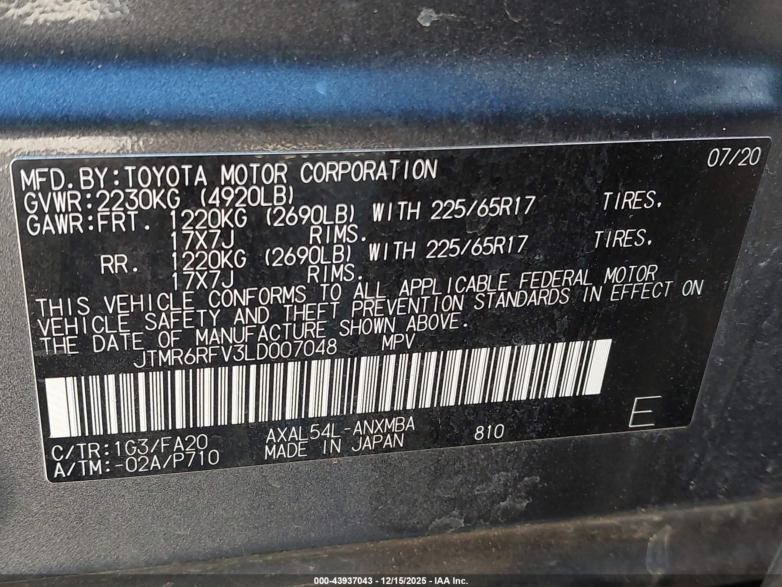 TOYOTA RAV4 image 9