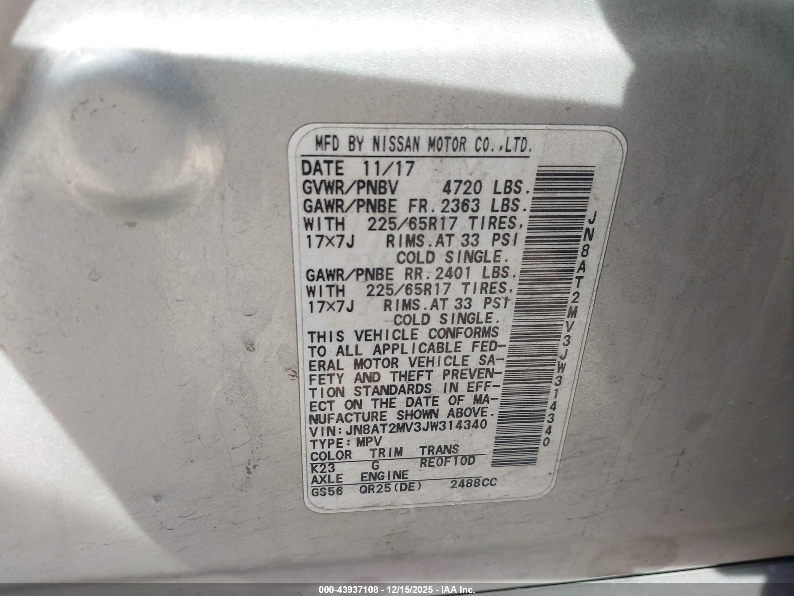 NISSAN ROGUE image 9